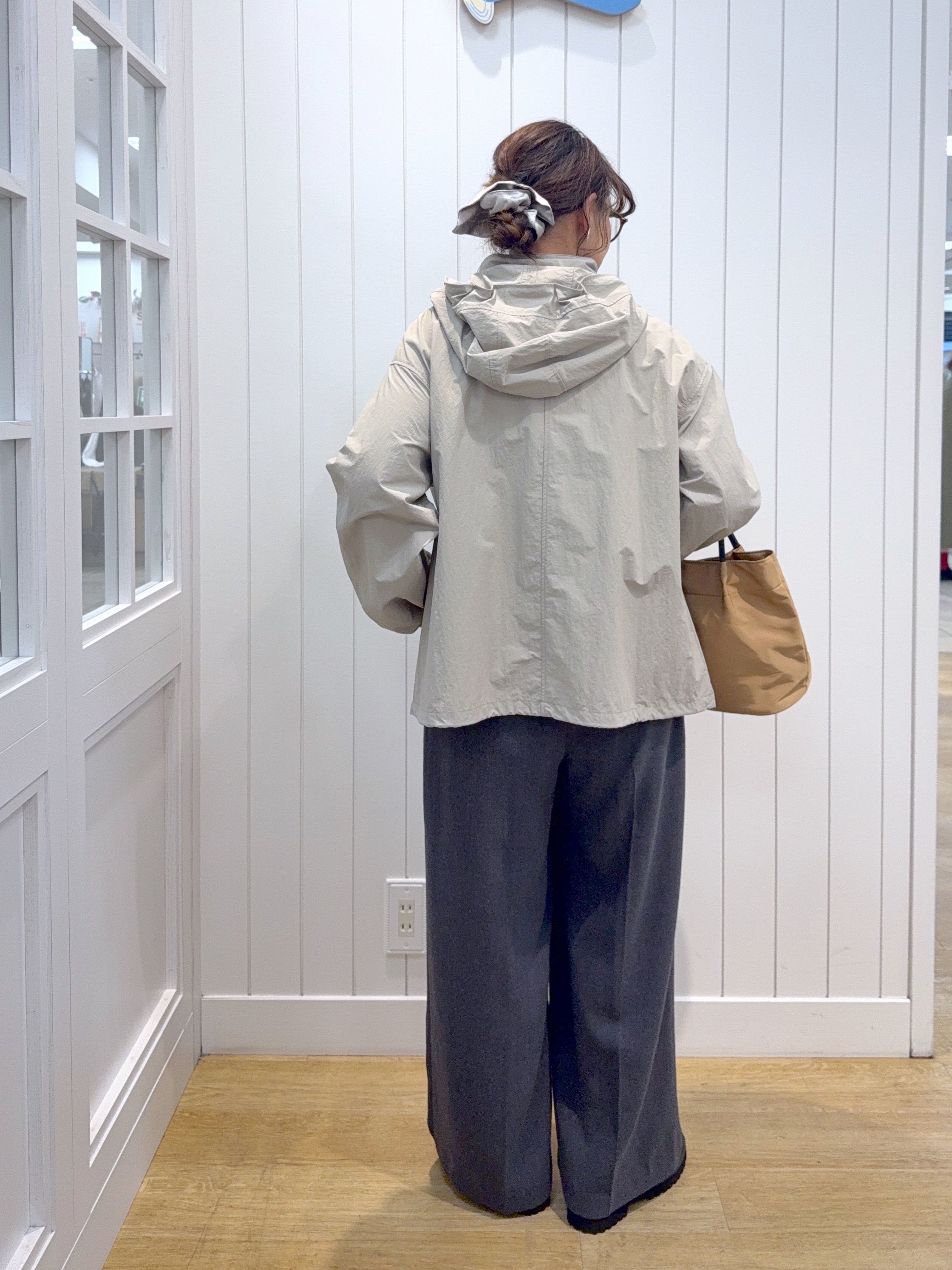 Osawaさんの「Dessin｜【撥水/2WAY/洗える】フード取り外し可能 撥水ナイロンマンパ」を使ったコーディネート