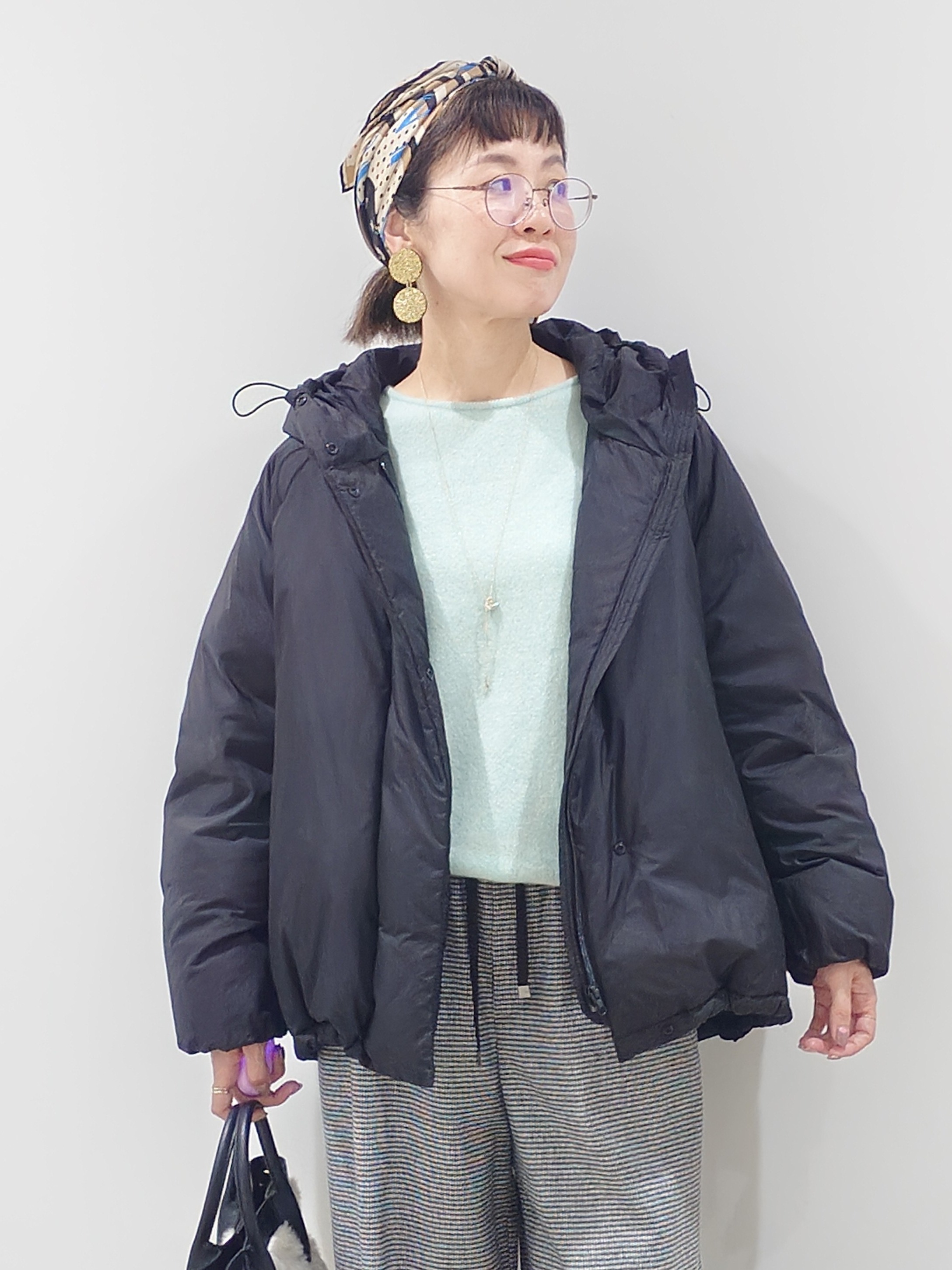 MUTSUKOさんの「UNTITLED｜【セットアップ可/ウエストゴム】ウールドロストパンツ」を使ったコーディネート