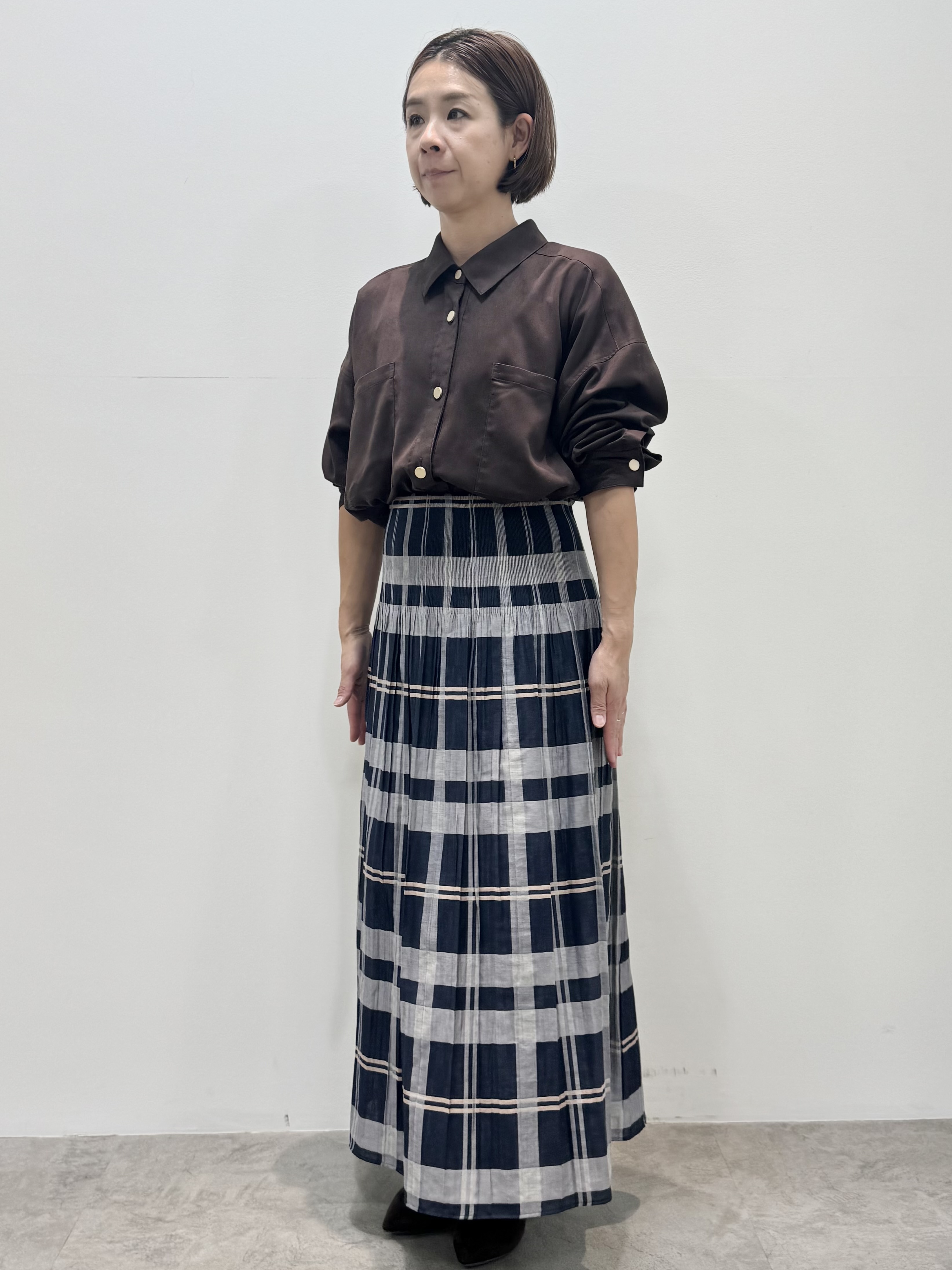 koyaさんの「Reflect｜【羽織◎】スエード調シャツ」を使ったコーディネート
