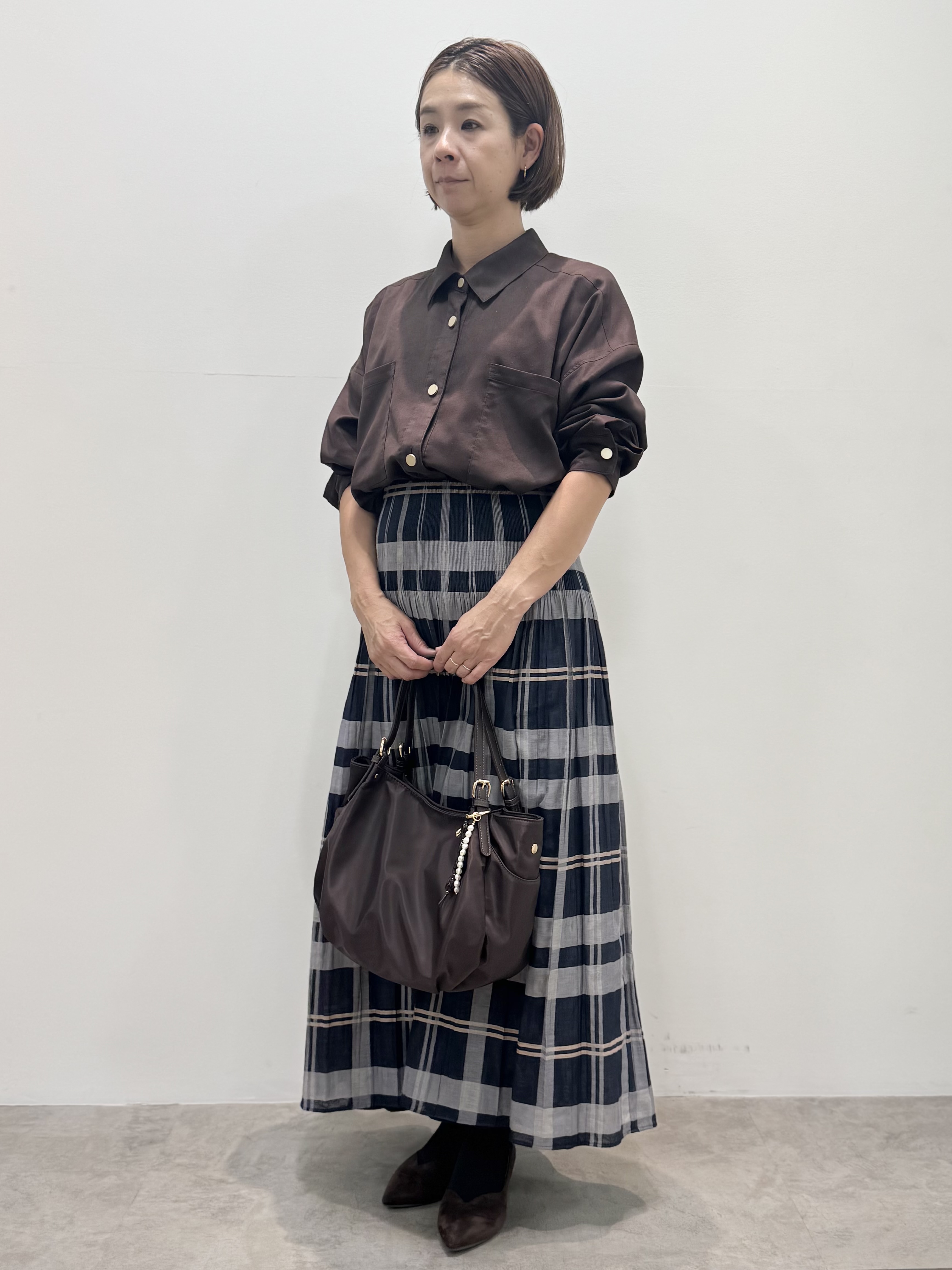 koyaさんの「Reflect｜【羽織◎】スエード調シャツ」を使ったコーディネート