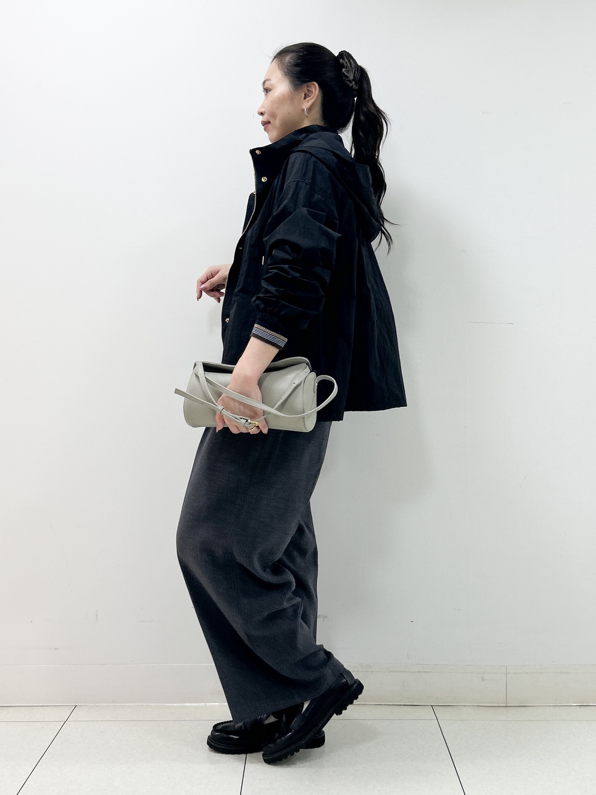 Kaiさんの「Dessin｜【撥水/2WAY/洗える】フード取り外し可能 撥水ナイロンマンパ」を使ったコーディネート