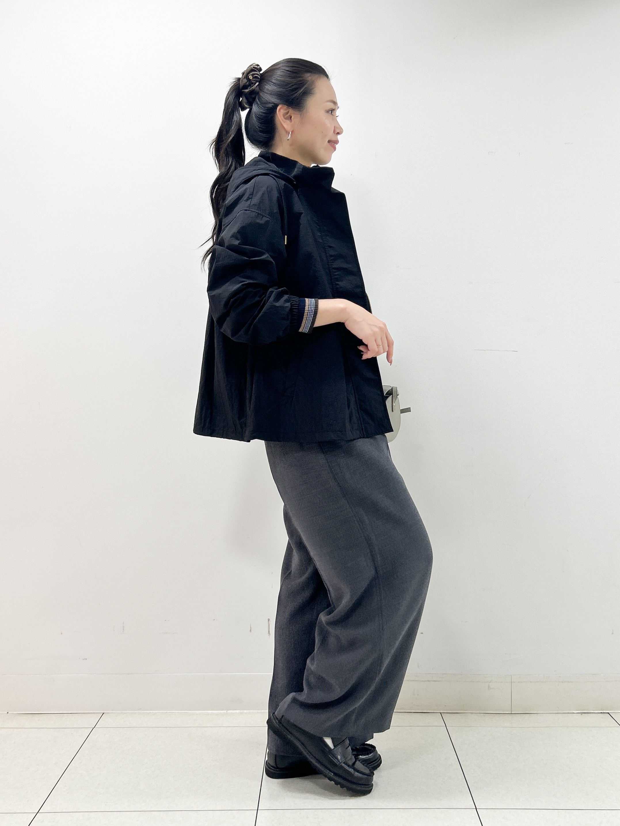 Kaiさんの「Dessin｜【撥水/2WAY/洗える】フード取り外し可能 撥水ナイロンマンパ」を使ったコーディネート
