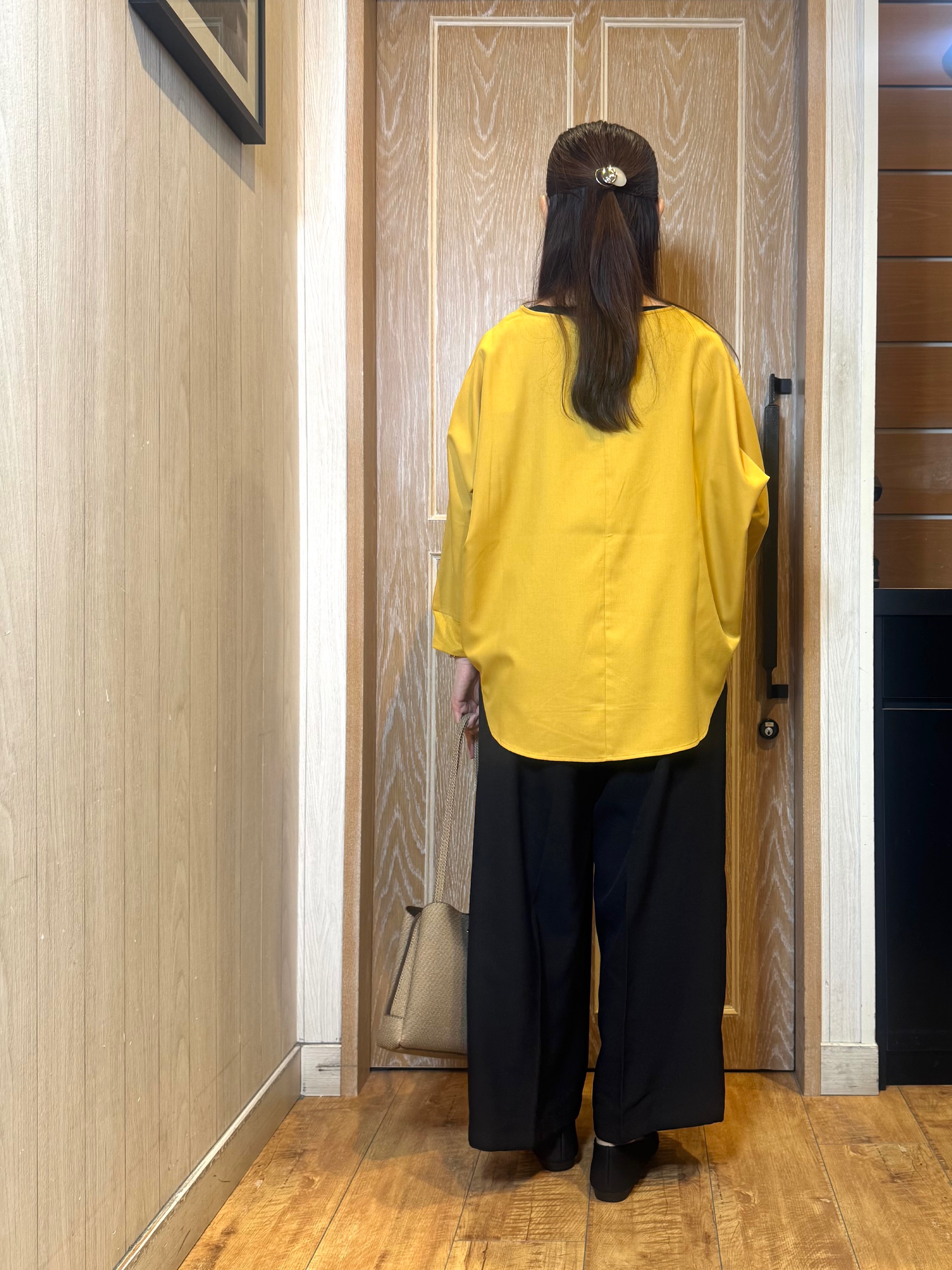KAORIさんの「SHOO･LA･RUE｜【撥水/S-LL/洗濯機可】ウエスト絞れる キルト中綿ジャケット」を使ったコーディネート