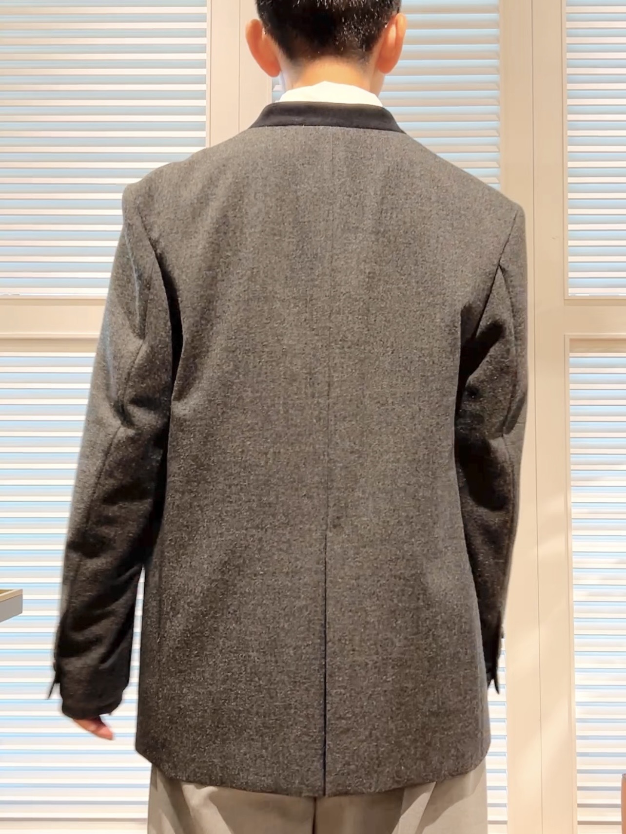 OCHIAIさんの「DRESSTERIOR｜【日本製】ハンティング ノーカラージャケット」を使ったコーディネート