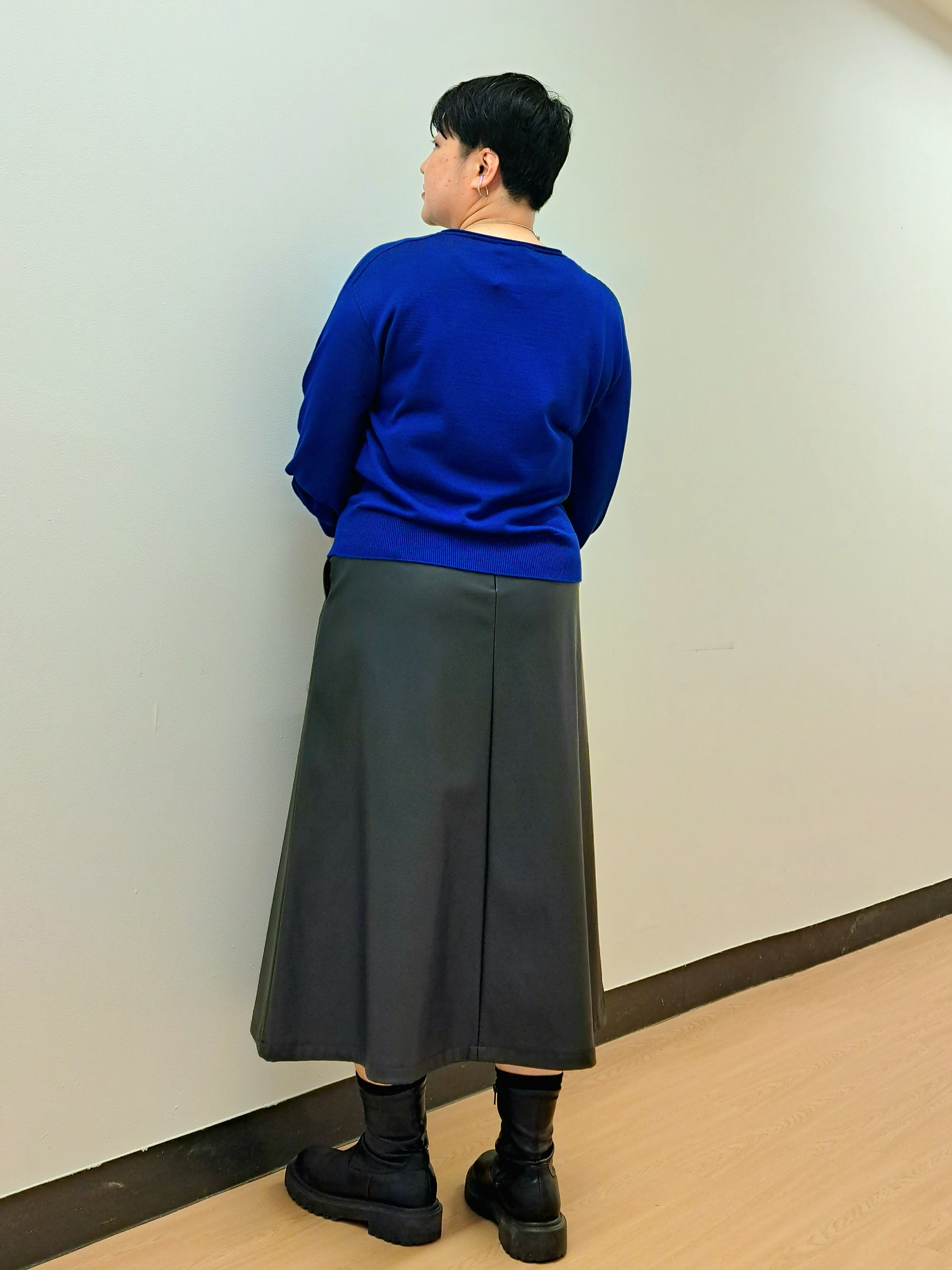 ますこさんの「UNTITLED｜【店頭人気！/8色展開】ボリュームスリーブニットプルオーバー」を使ったコーディネート