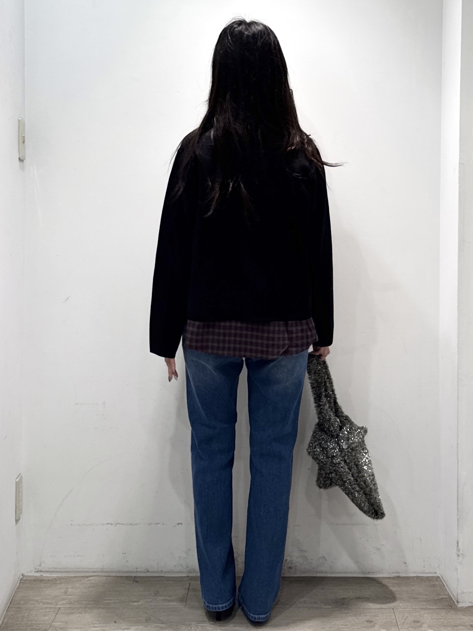 yuicciさんの「OPAQUE.CLIP｜スナップボタンニットカーディガン【5col／洗濯機OK／UVケア／遮熱性】」を使ったコーディネート