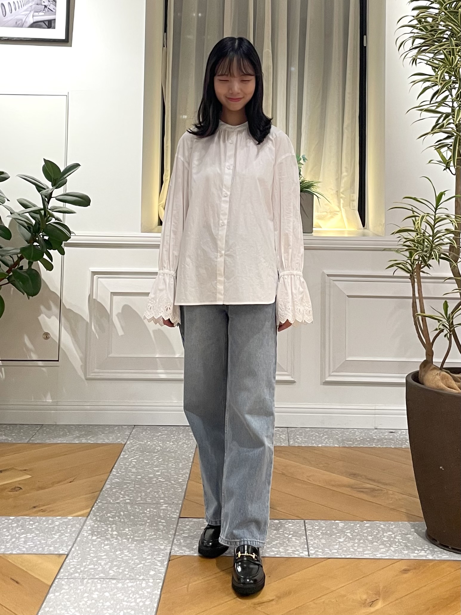 Lilyさんの「DRESSTERIOR｜【セットアップ可】ネップツイード ジャケット」を使ったコーディネート