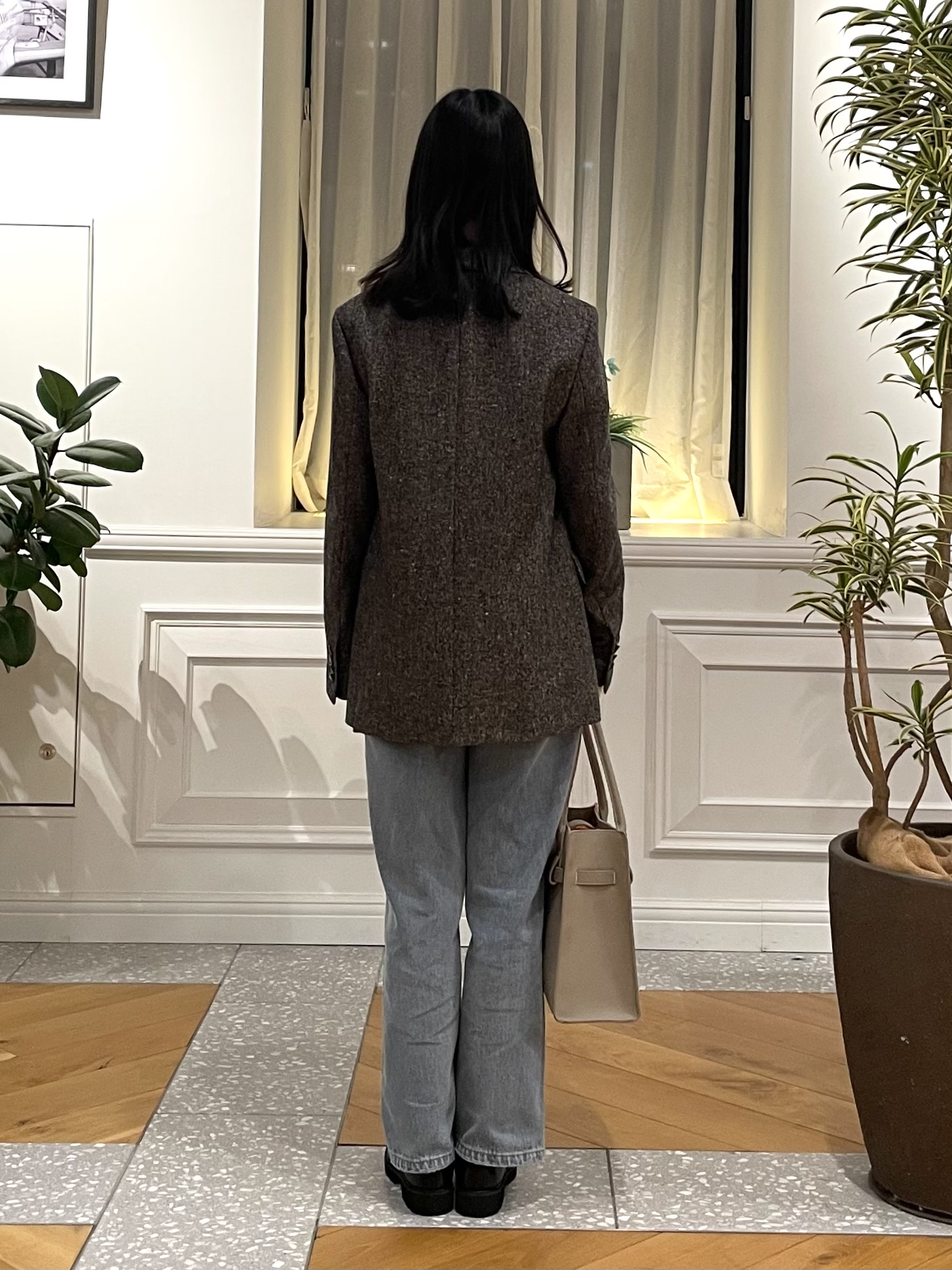Lilyさんの「DRESSTERIOR｜【セットアップ可】ネップツイード ジャケット」を使ったコーディネート