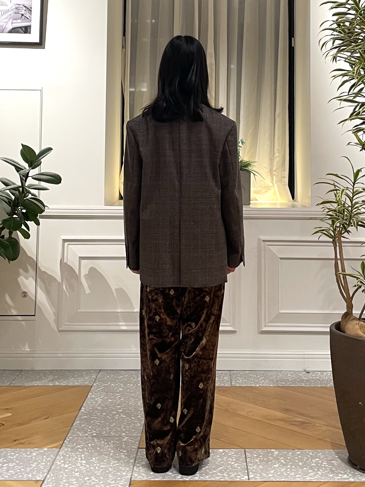 Lilyさんの「DRESSTERIOR｜【日本製】ハンティング ノーカラージャケット」を使ったコーディネート