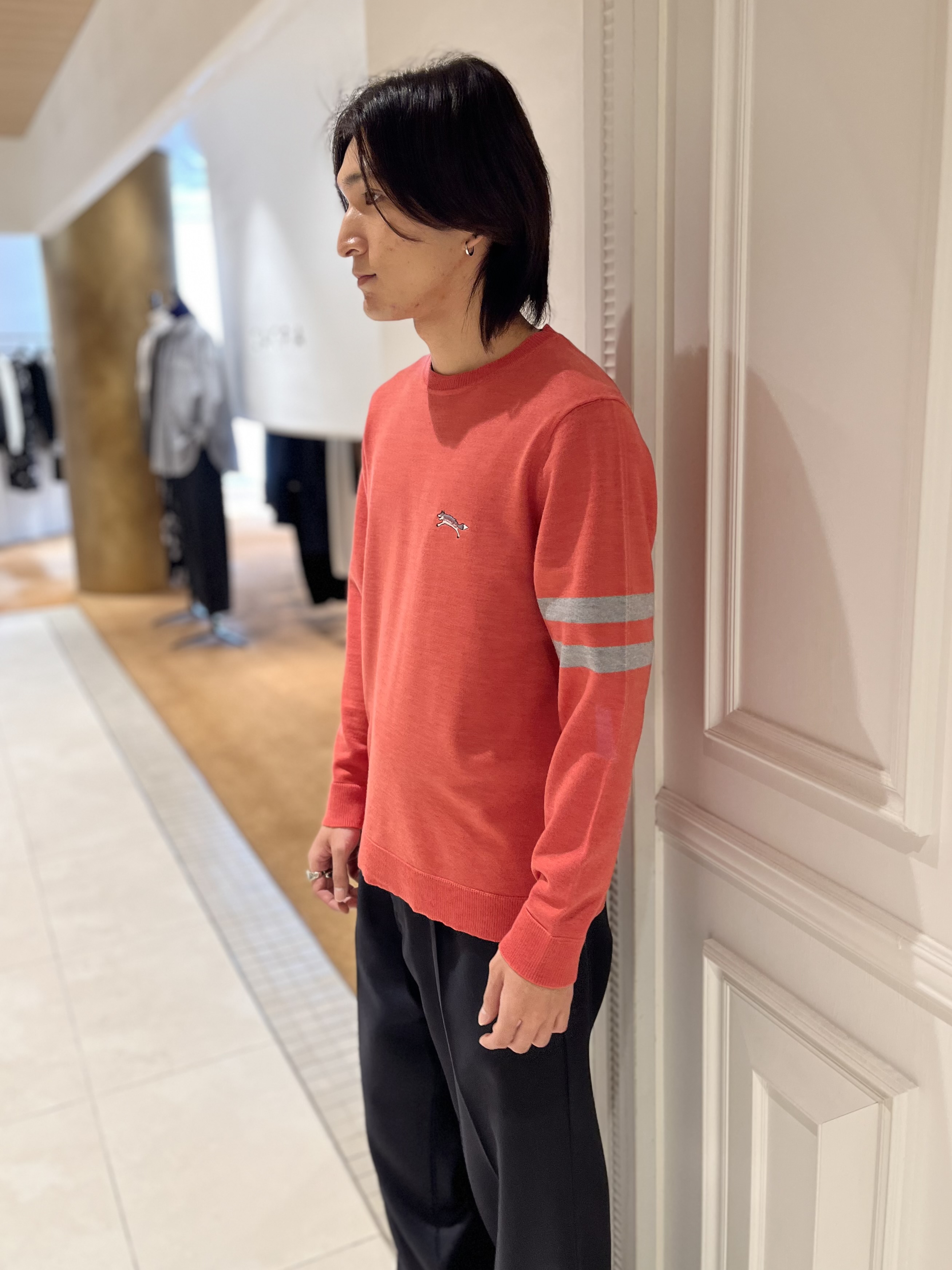 Watanabeさんの「DRESSTERIOR｜ゼニアバルーファ キャッシュウール クルーネックニット」を使ったコーディネート