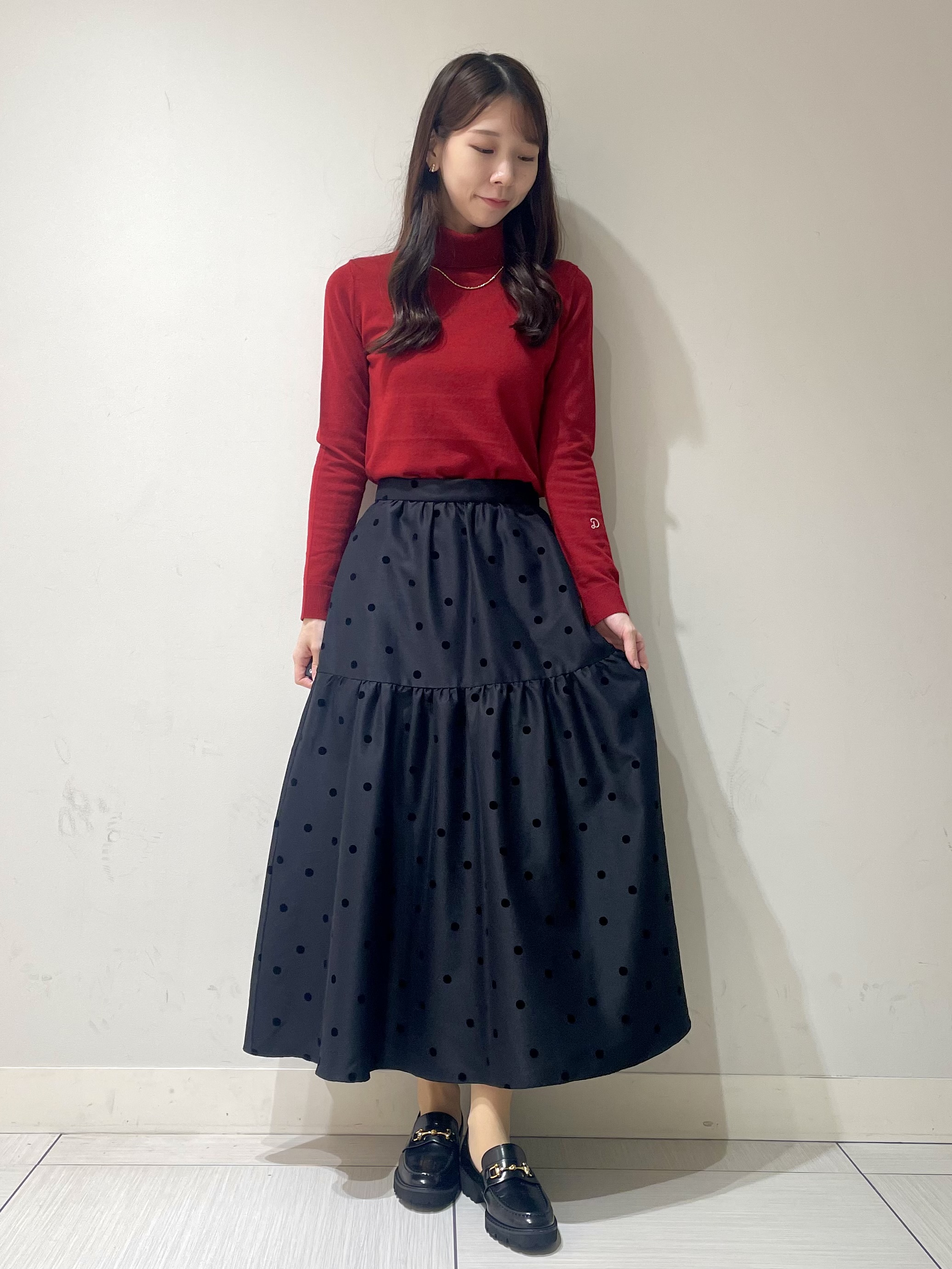 ことさんの「DRESSTERIOR｜【STORY11月号掲載】サスティナブルタートルニット」を使ったコーディネート
