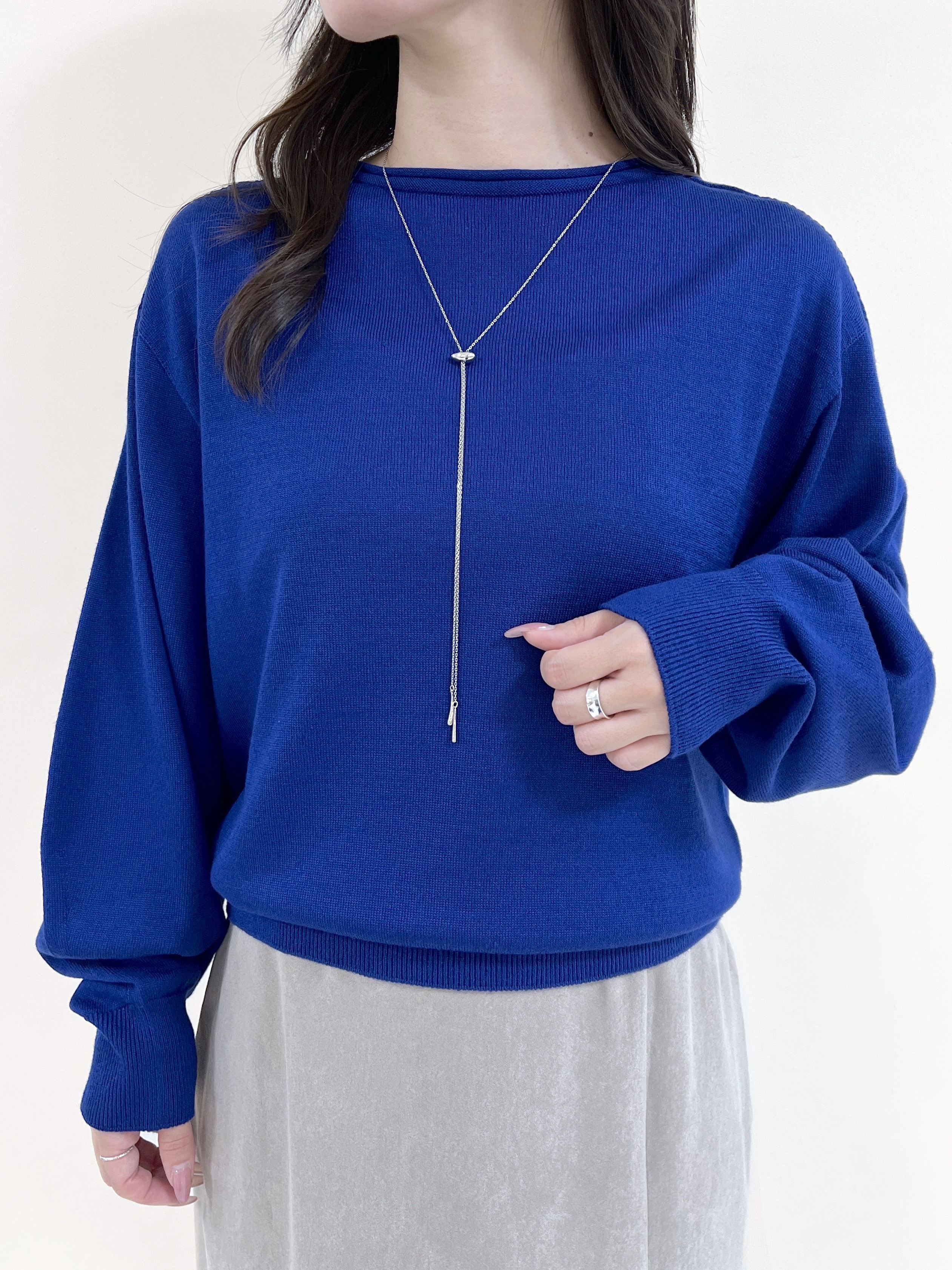 Ukiさんの「UNTITLED｜【店頭人気！/8色展開】ボリュームスリーブニットプルオーバー」を使ったコーディネート