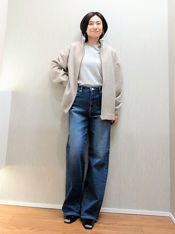 ミズタさんの「UNTITLED｜【軽アウター/きれいめスポーティ】スタンドカラージップコート」を使ったコーディネート