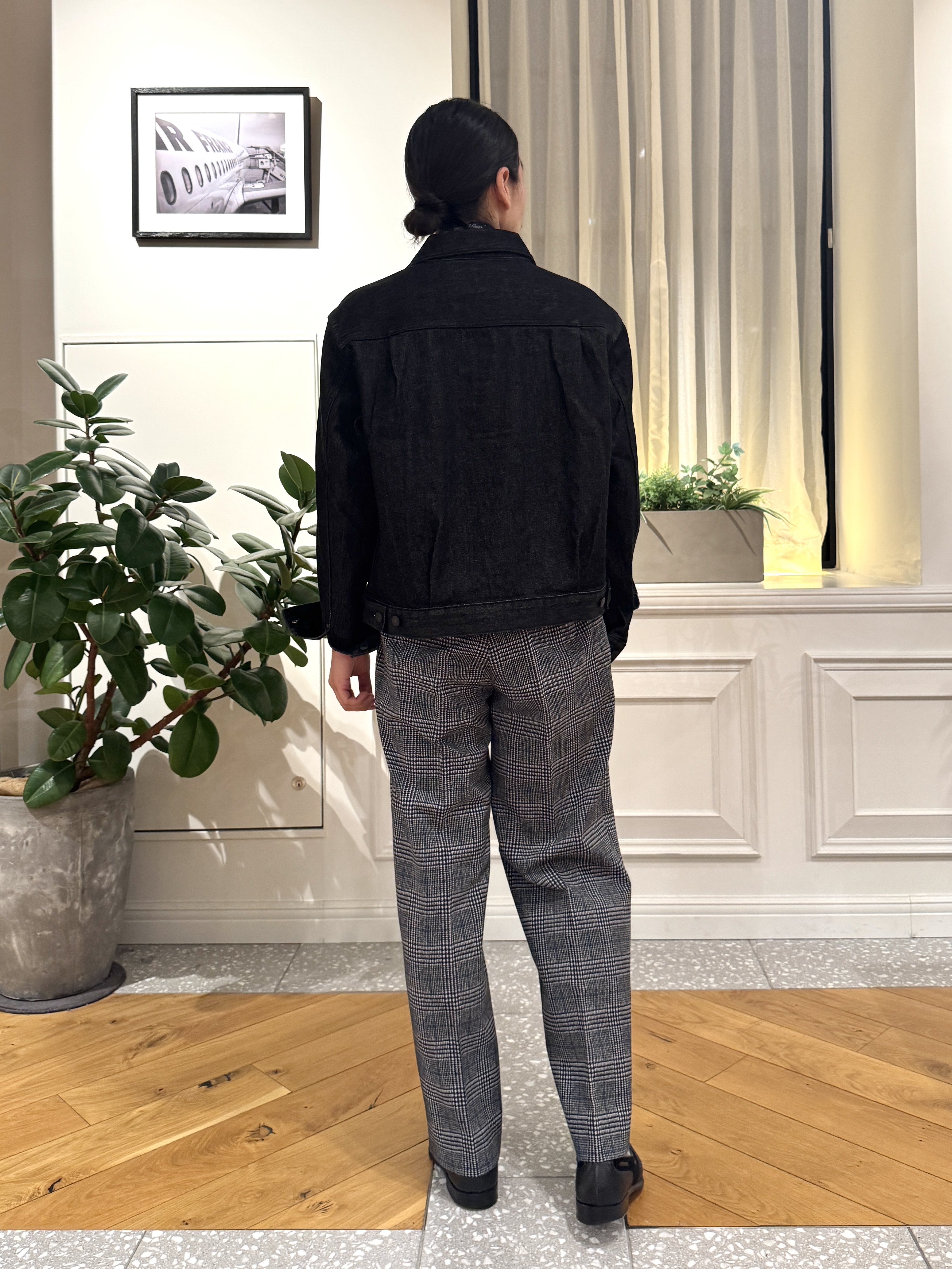 kawarataniさんの「DRESSTERIOR｜【干場義雅&times;DRESSTERIOR】ブラックGジャン」を使ったコーディネート
