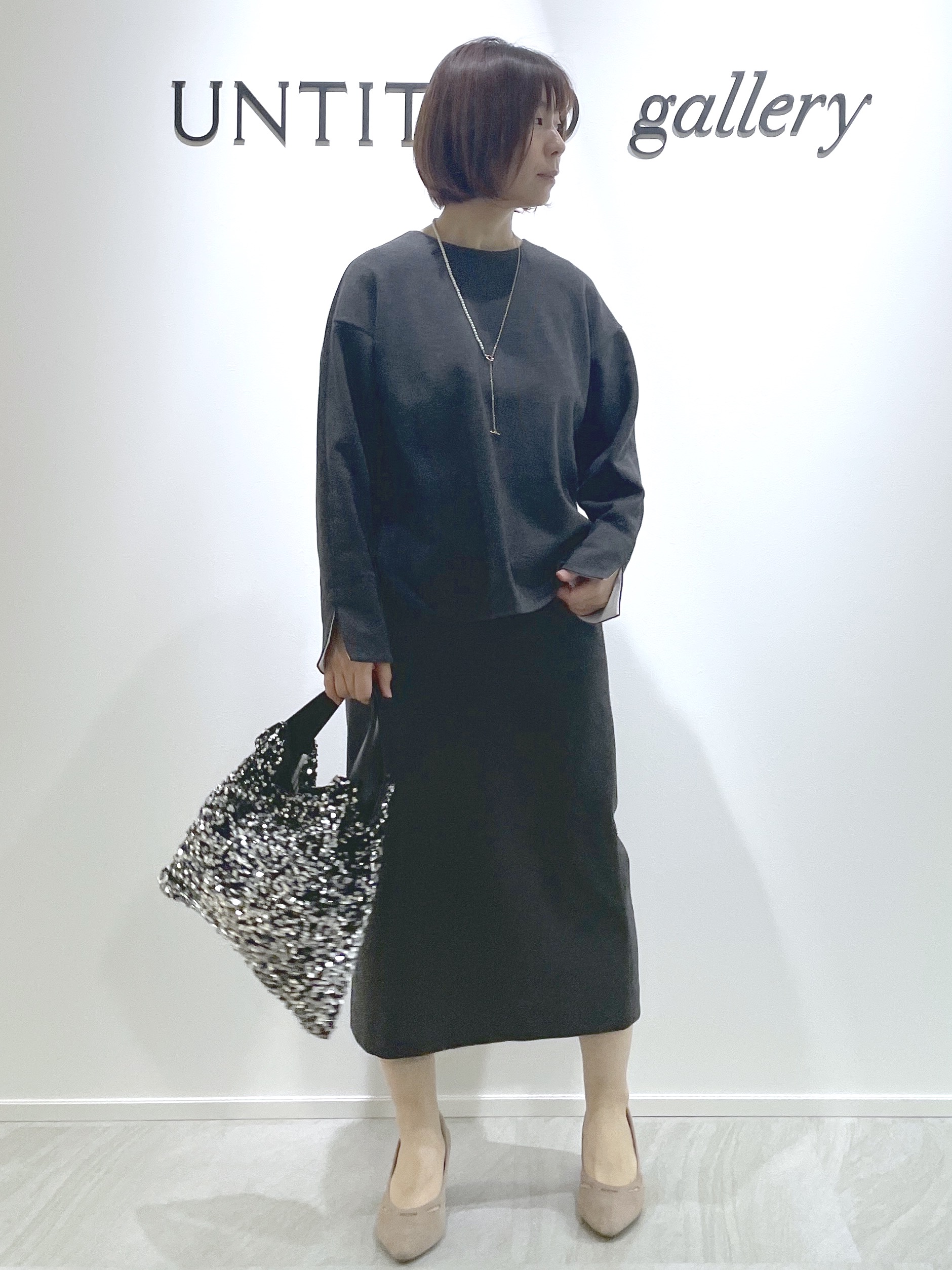 hanaさんの「UNTITLED｜【軽アウター/秋羽織り】シャギーフーディ―カーディガン」を使ったコーディネート
