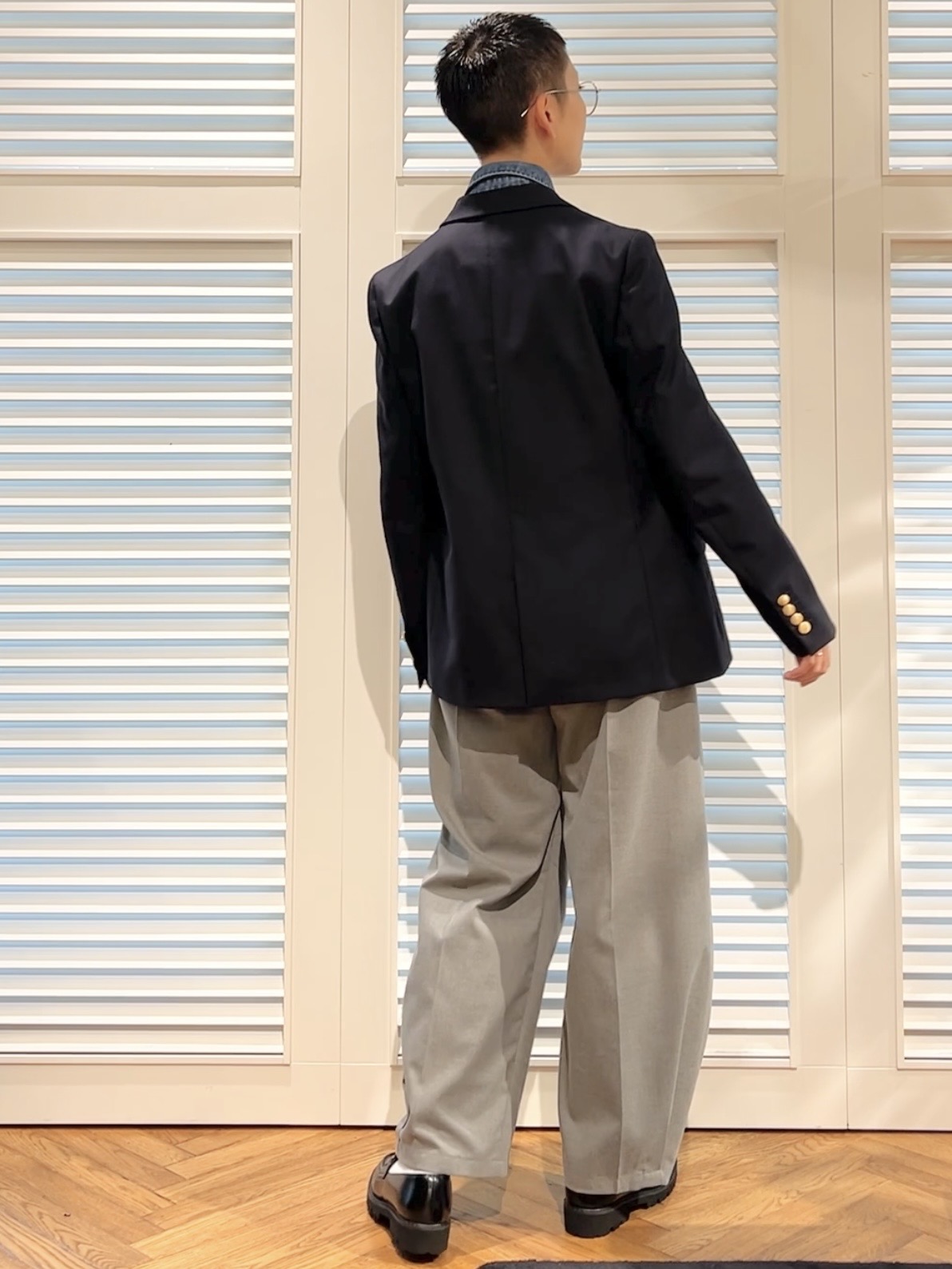 OCHIAIさんの「DRESSTERIOR｜【STORY11月号掲載】ウールブレンド ダブルブレストジャケット」を使ったコーディネート