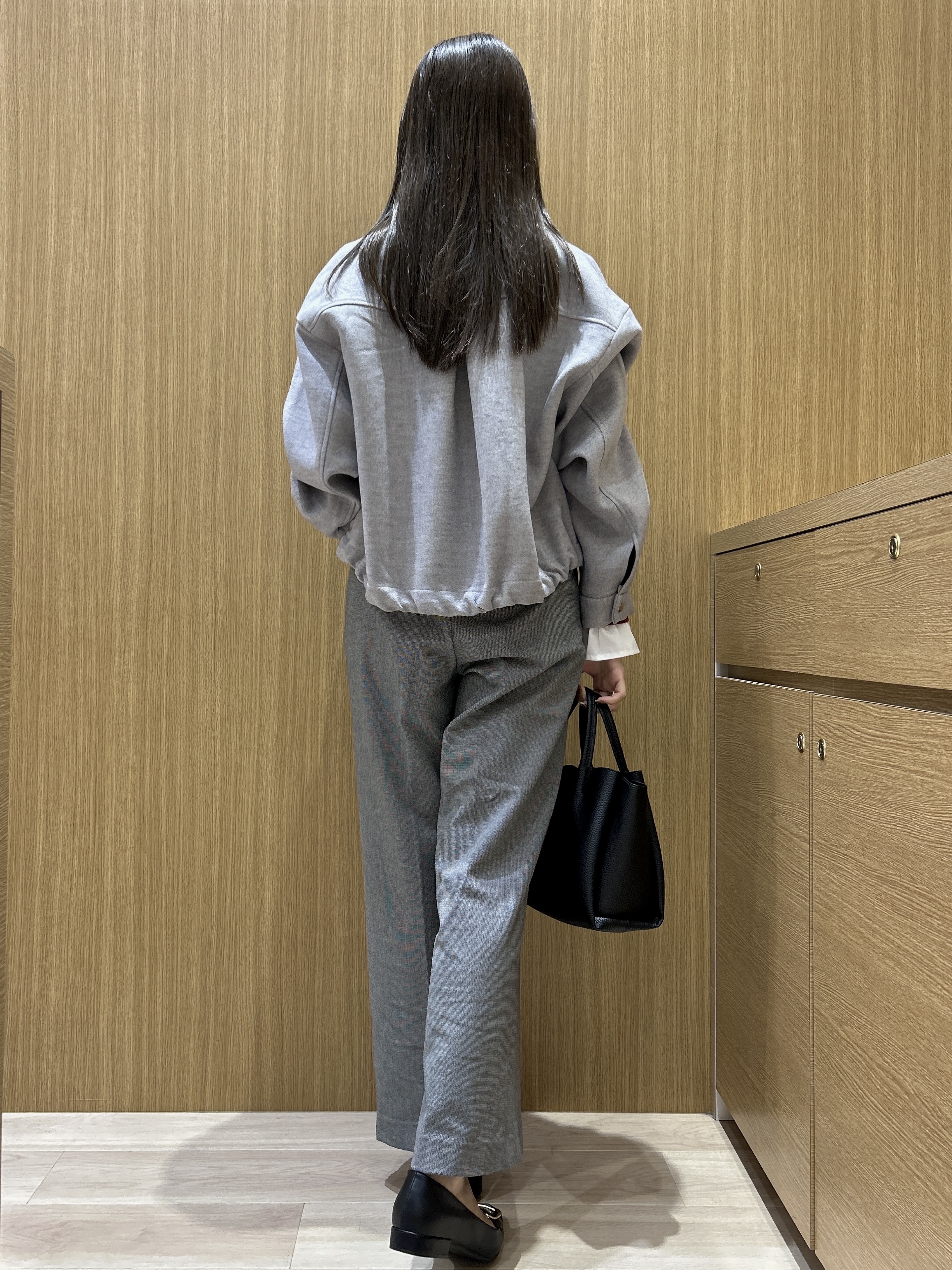 maiさんの「OPAQUE.CLIP｜スナップボタンブルゾン【洗濯OK】」を使ったコーディネート