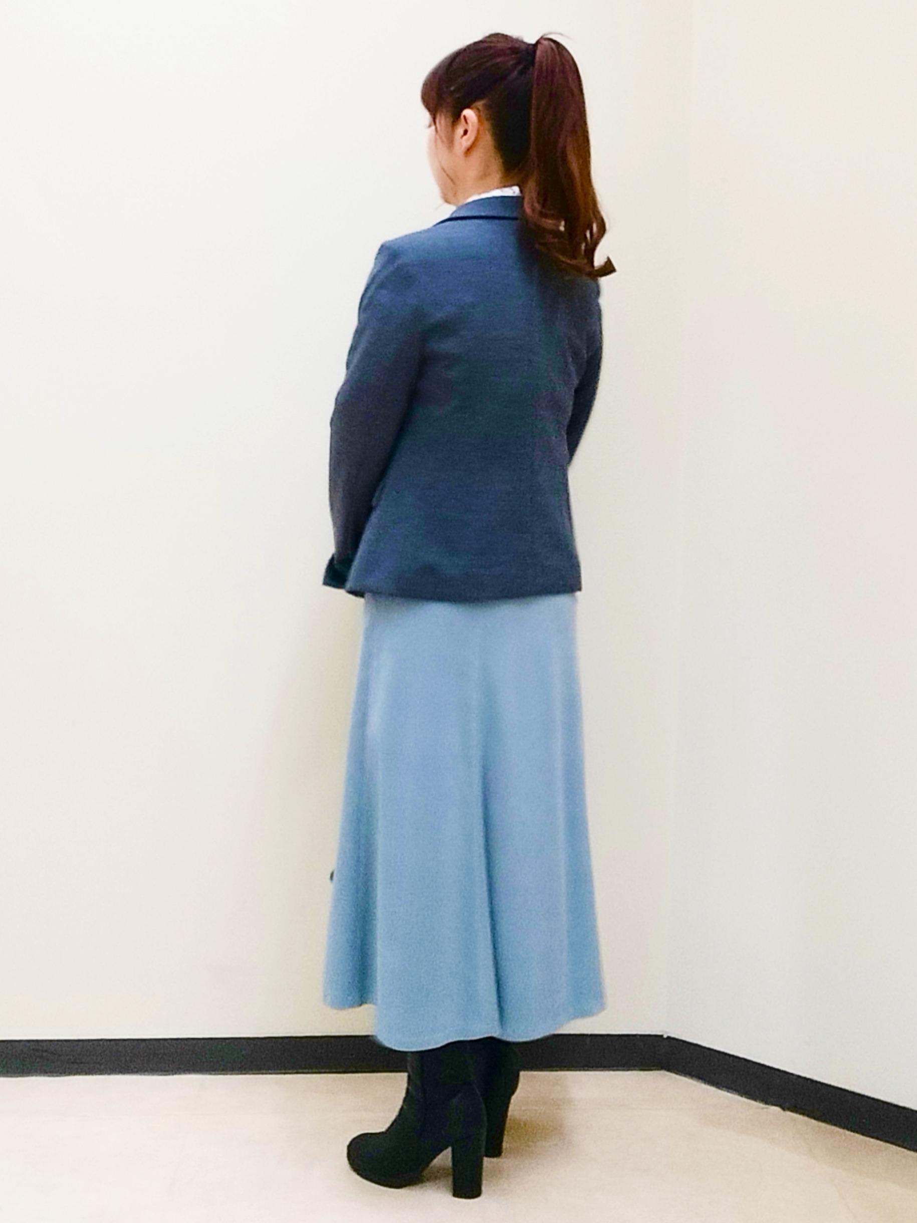 花さんの「Reflect｜【付け衿】レース衿付きストレッチニット」を使ったコーディネート