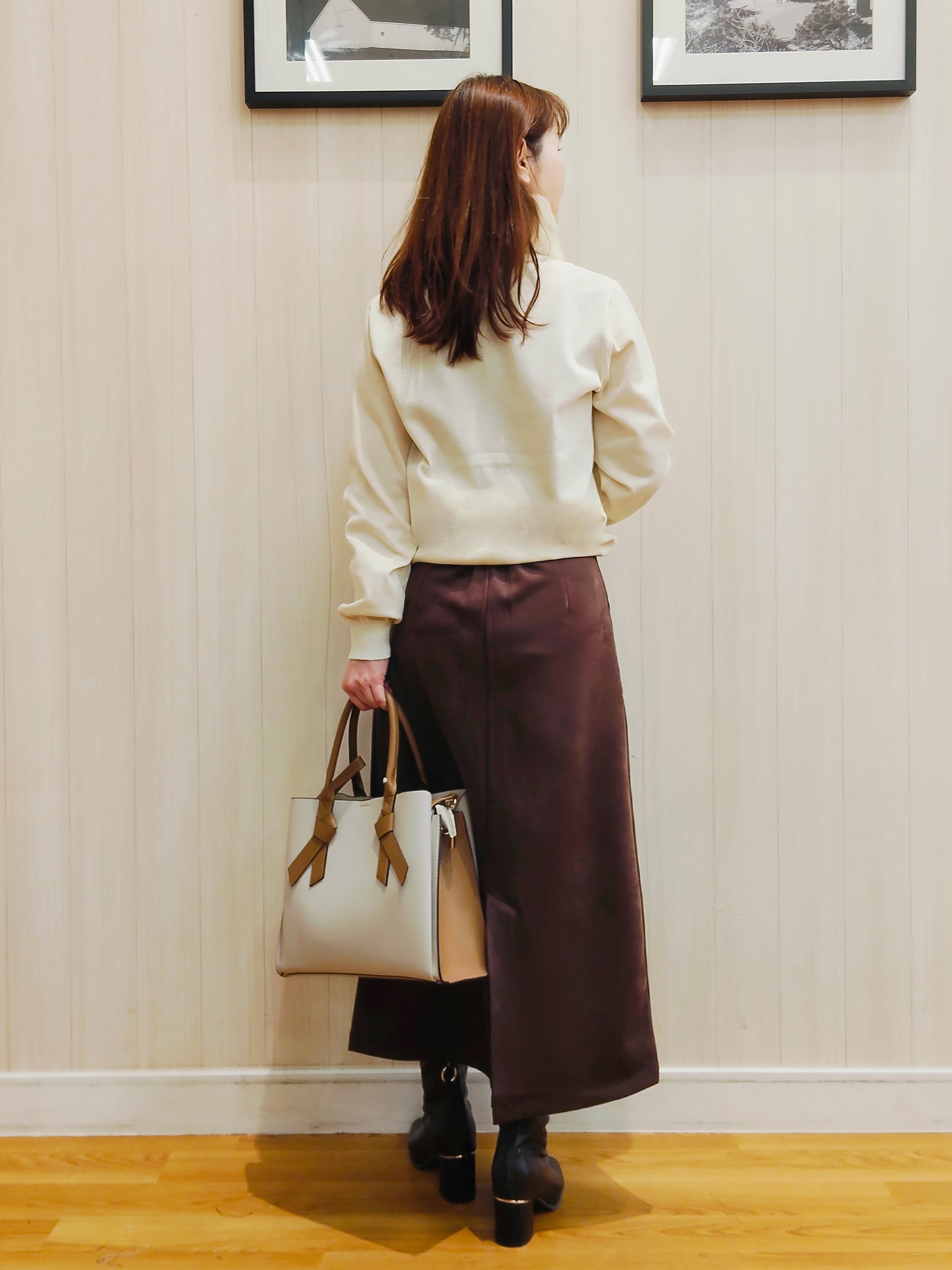 yseさんの「SHOO･LA･RUE｜【洗濯機可/S-LL】周りと差がつく レースデザインカーディガン」を使ったコーディネート