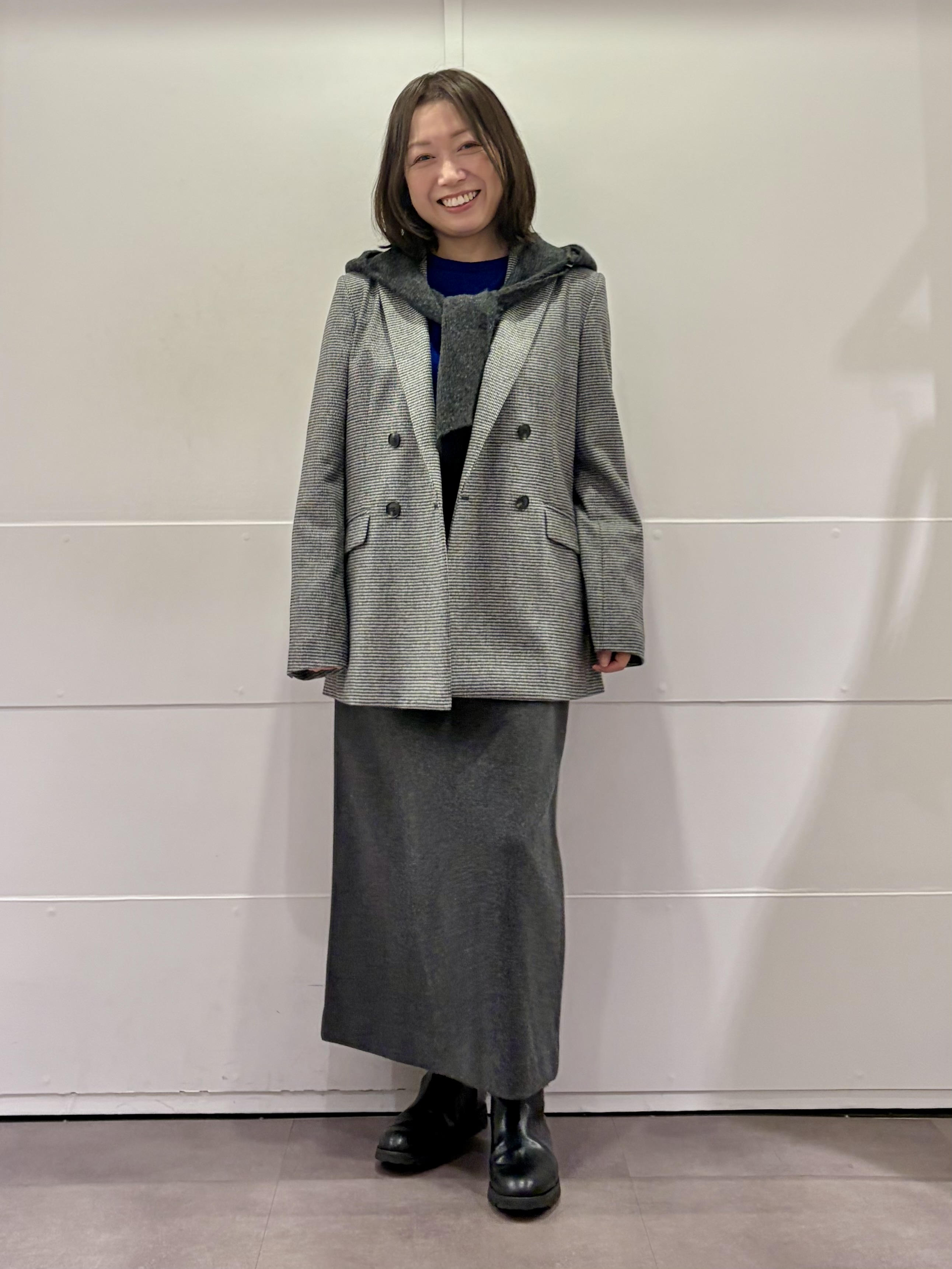 TOKOさんの「UNTITLED｜フードマフラー」を使ったコーディネート