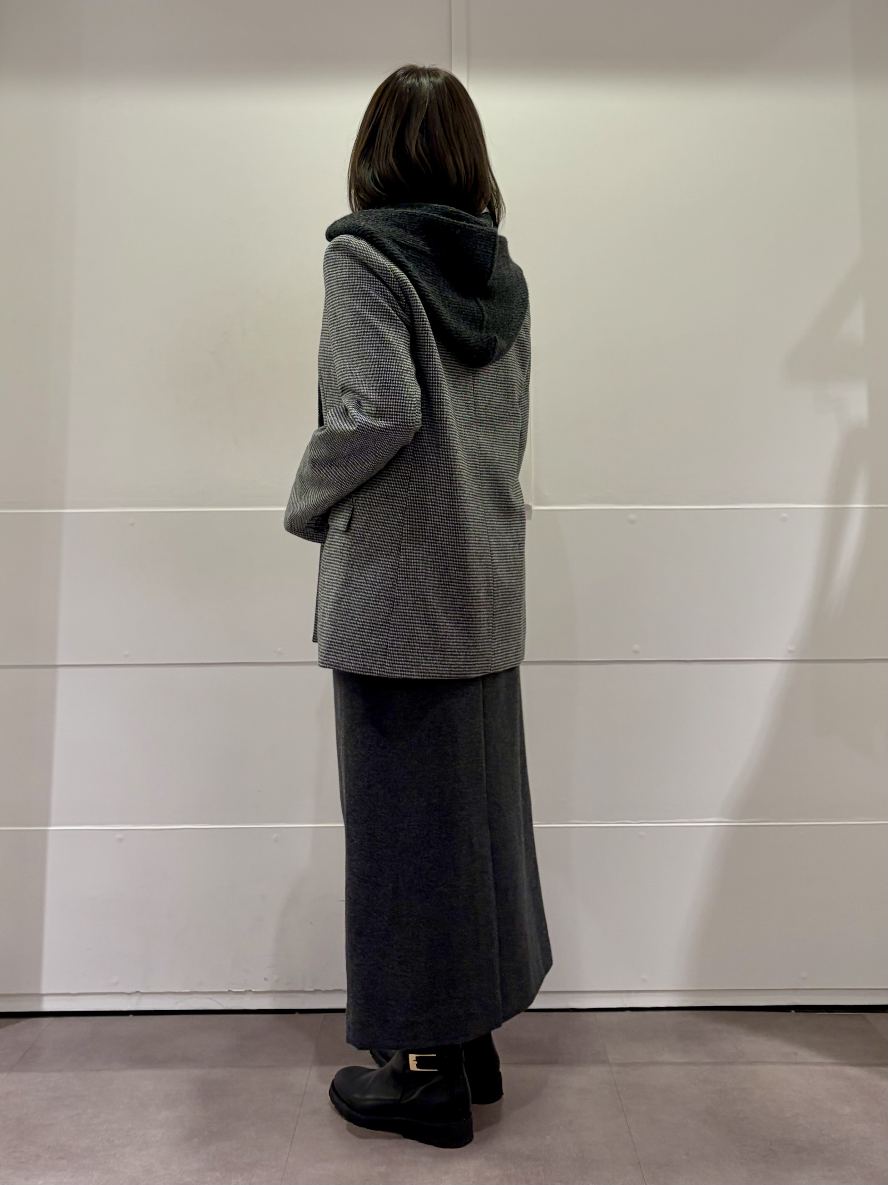 TOKOさんの「UNTITLED｜フードマフラー」を使ったコーディネート