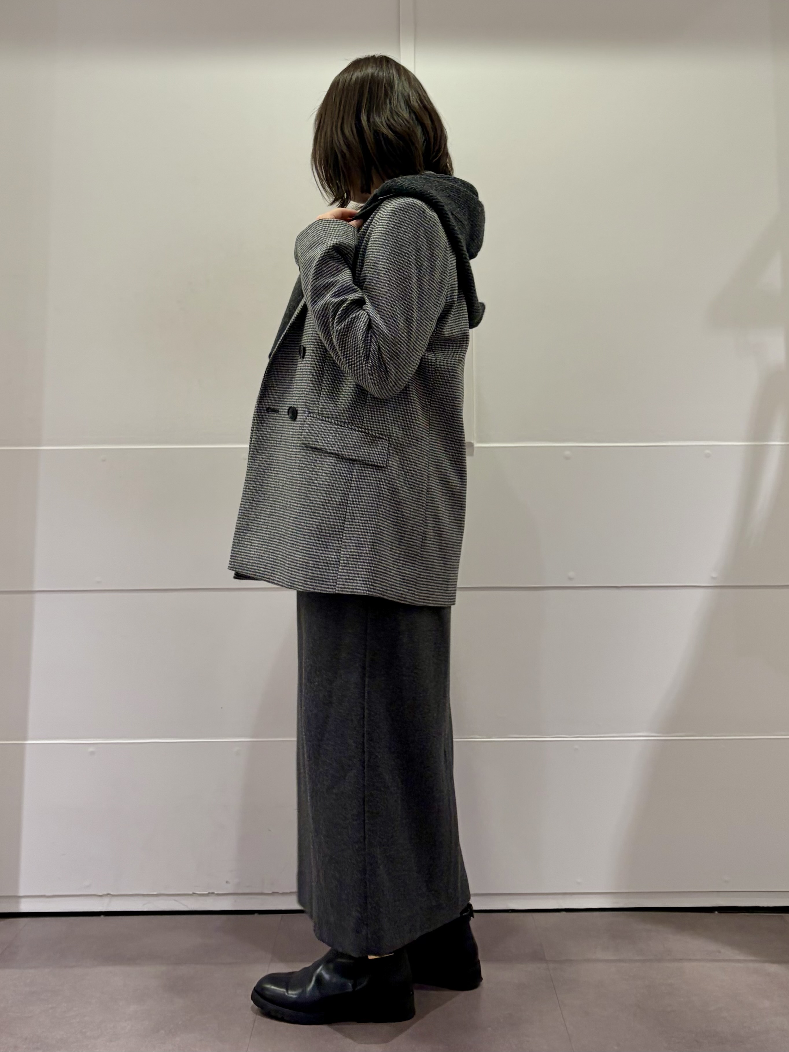 TOKOさんの「UNTITLED｜フードマフラー」を使ったコーディネート