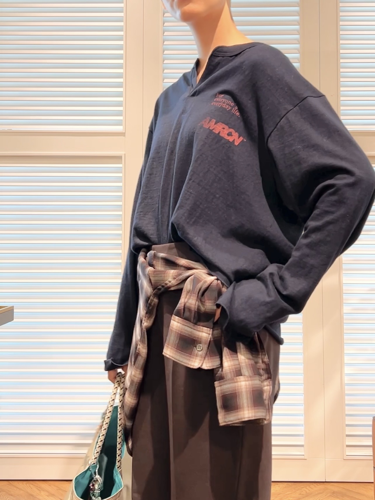OCHIAIさんの「DRESSTERIOR｜【ウォッシャブル】ビエラオンブレチェックシャツ」を使ったコーディネート