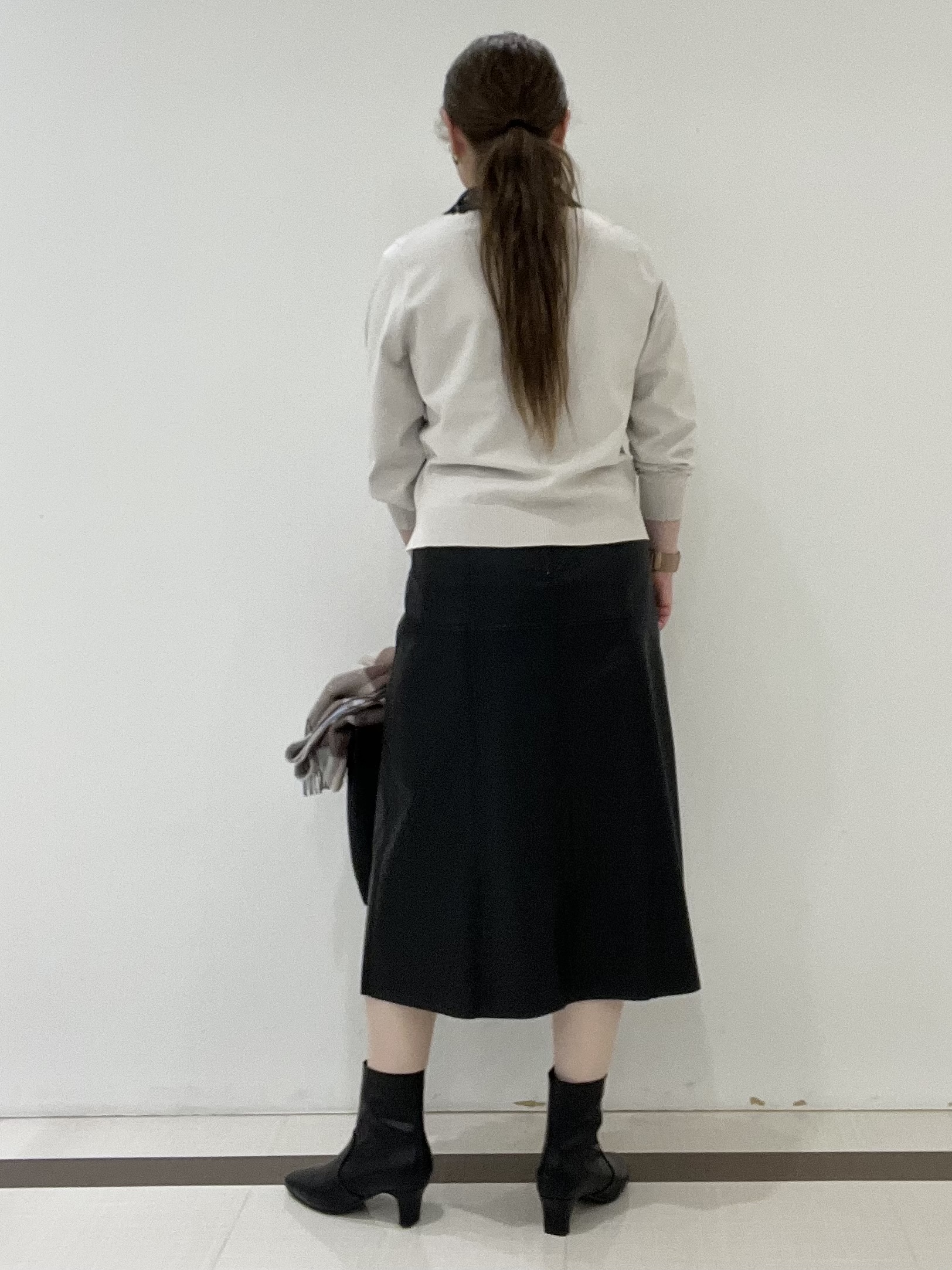 Hiroさんの「Reflect｜【付け衿】レース衿付きストレッチニット」を使ったコーディネート
