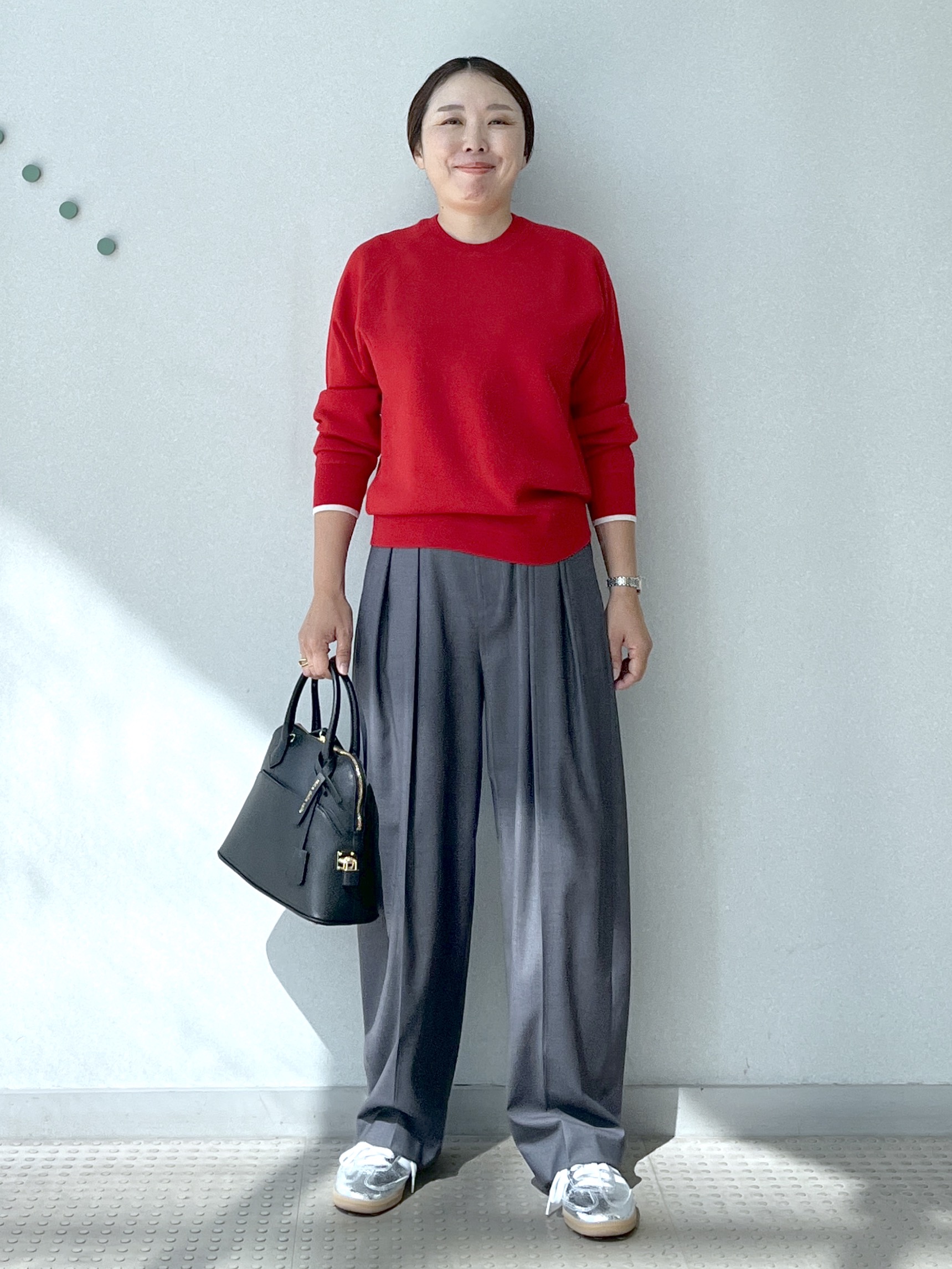 Soeさんの「DRESSTERIOR｜【STORY11月号掲載/マシンウォッシャブル】コットンカシミヤニット」を使ったコーディネート