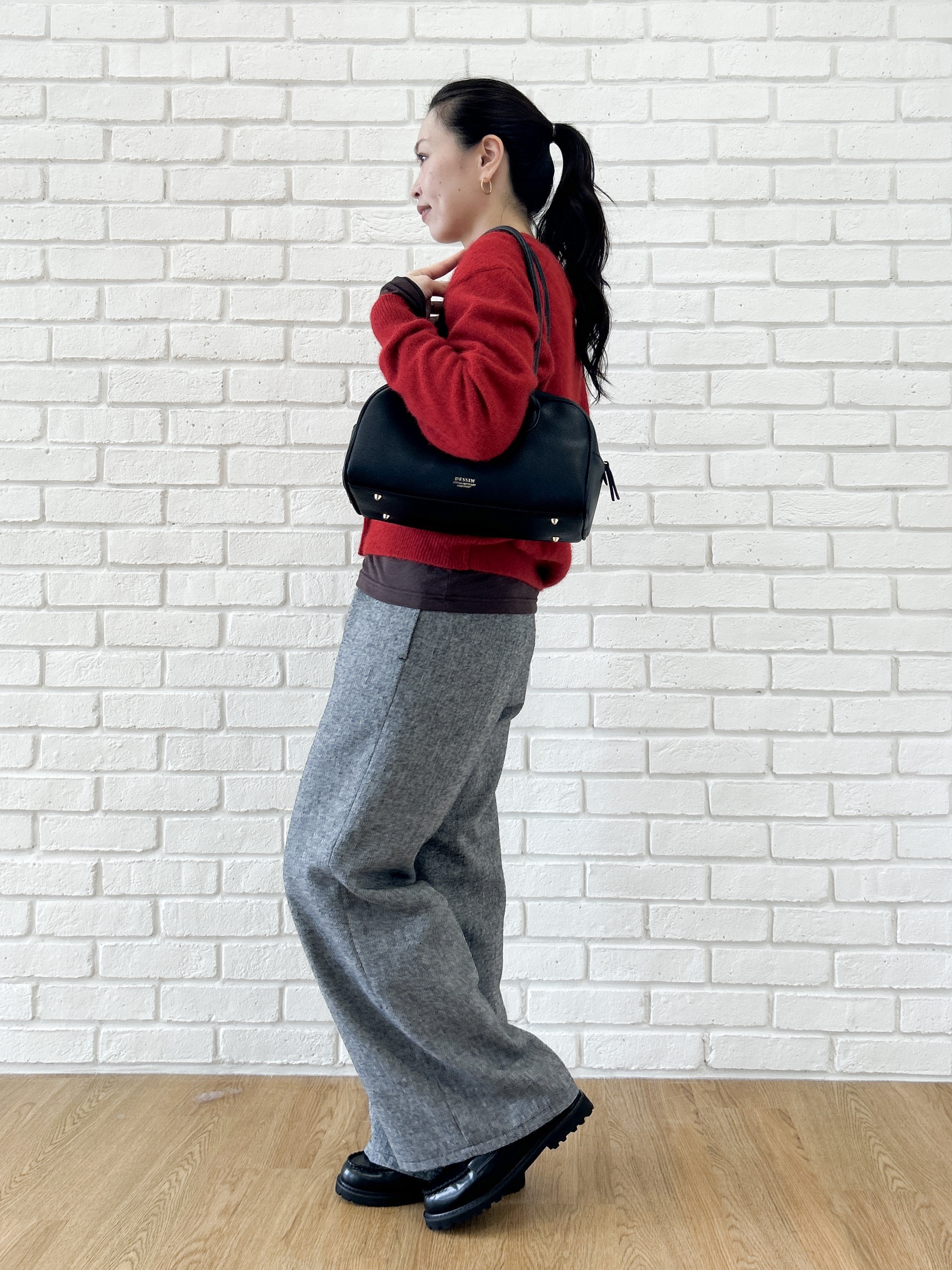 Kaiさんの「Dessin｜クルーネックシアーロングTシャツ」を使ったコーディネート