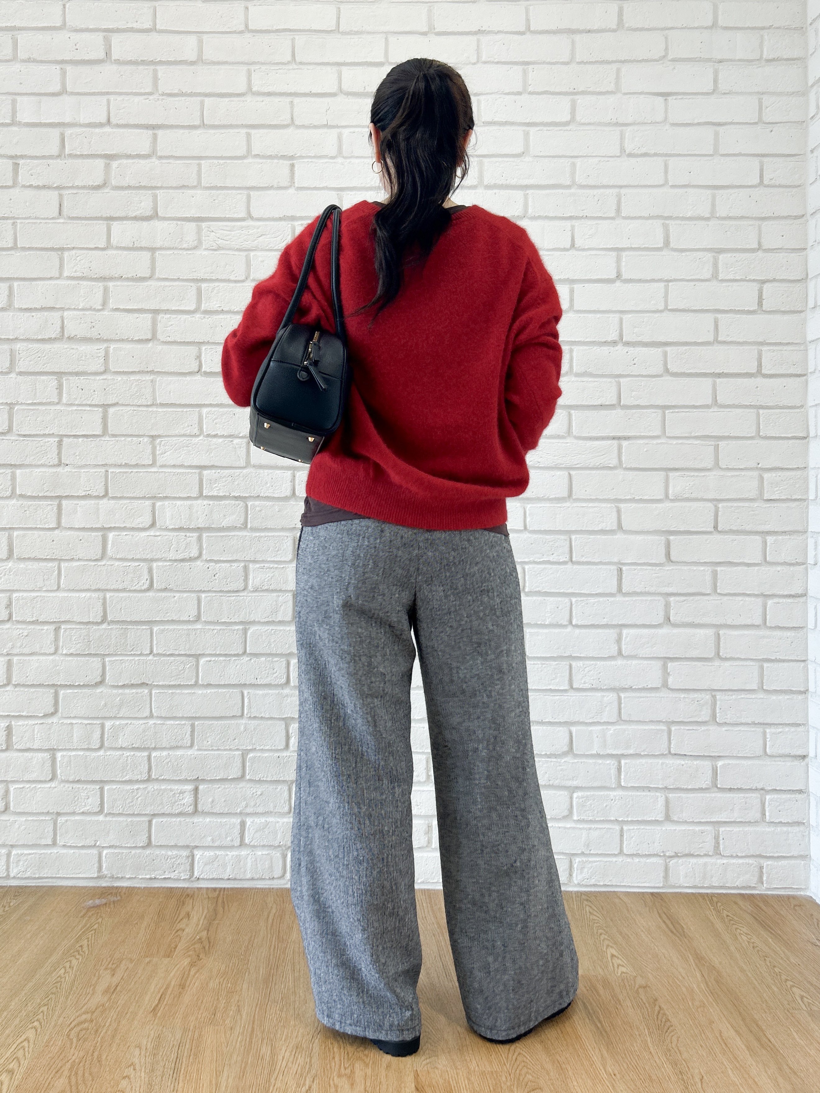 Kaiさんの「Dessin｜クルーネックシアーロングTシャツ」を使ったコーディネート