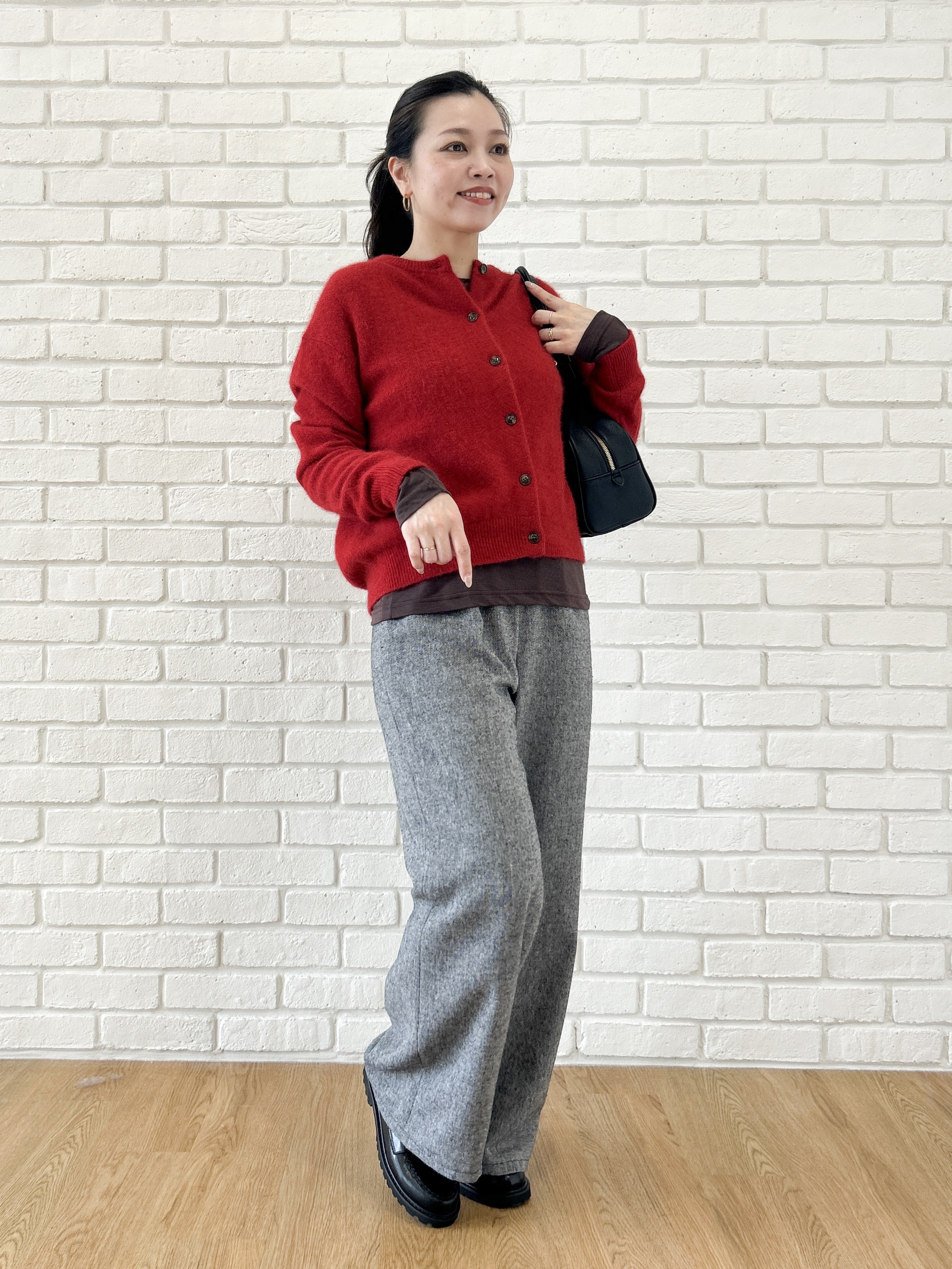 Kaiさんの「Dessin｜クルーネックシアーロングTシャツ」を使ったコーディネート