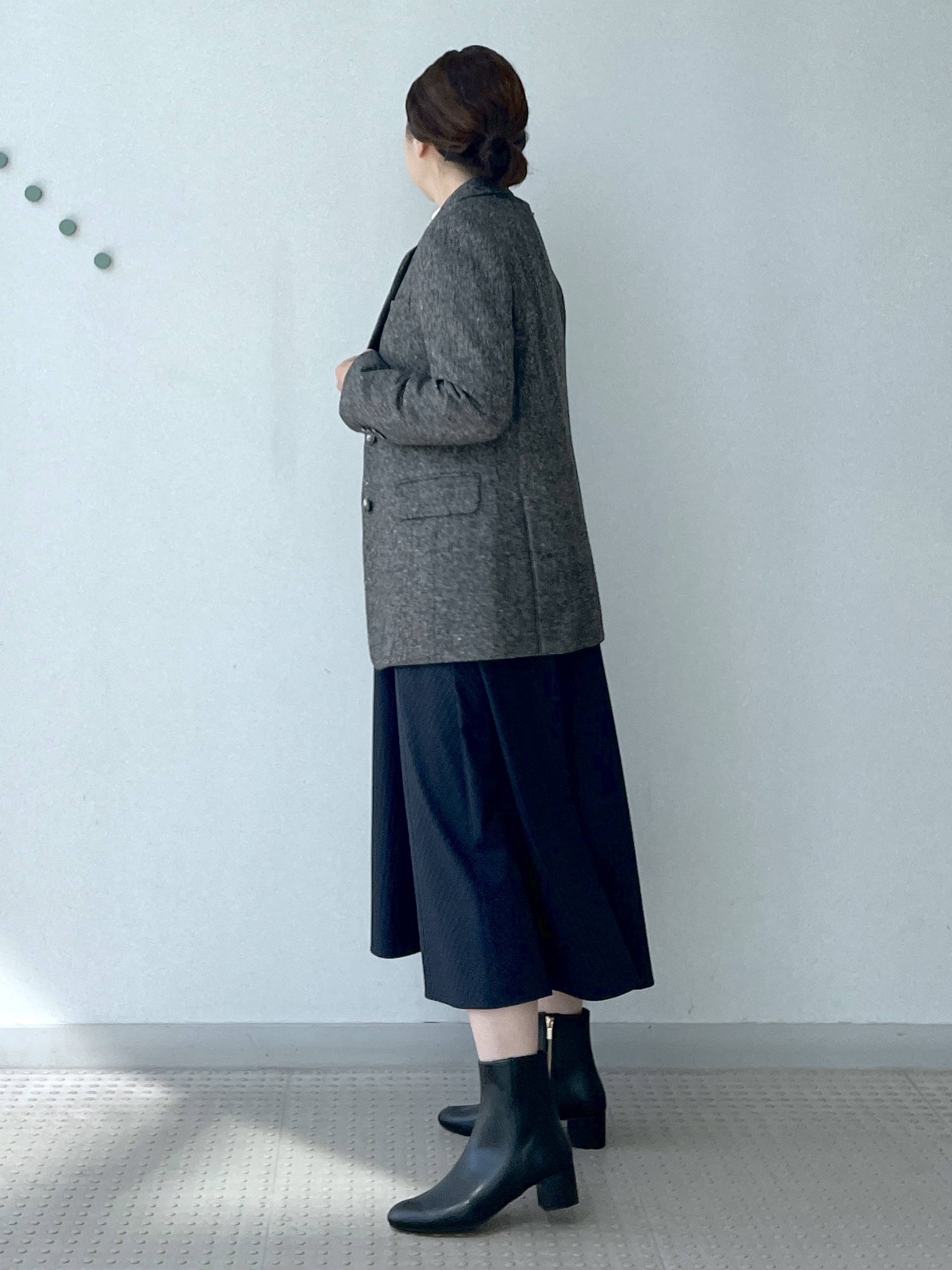 Soeさんの「DRESSTERIOR｜【セットアップ可】ネップツイード ジャケット」を使ったコーディネート