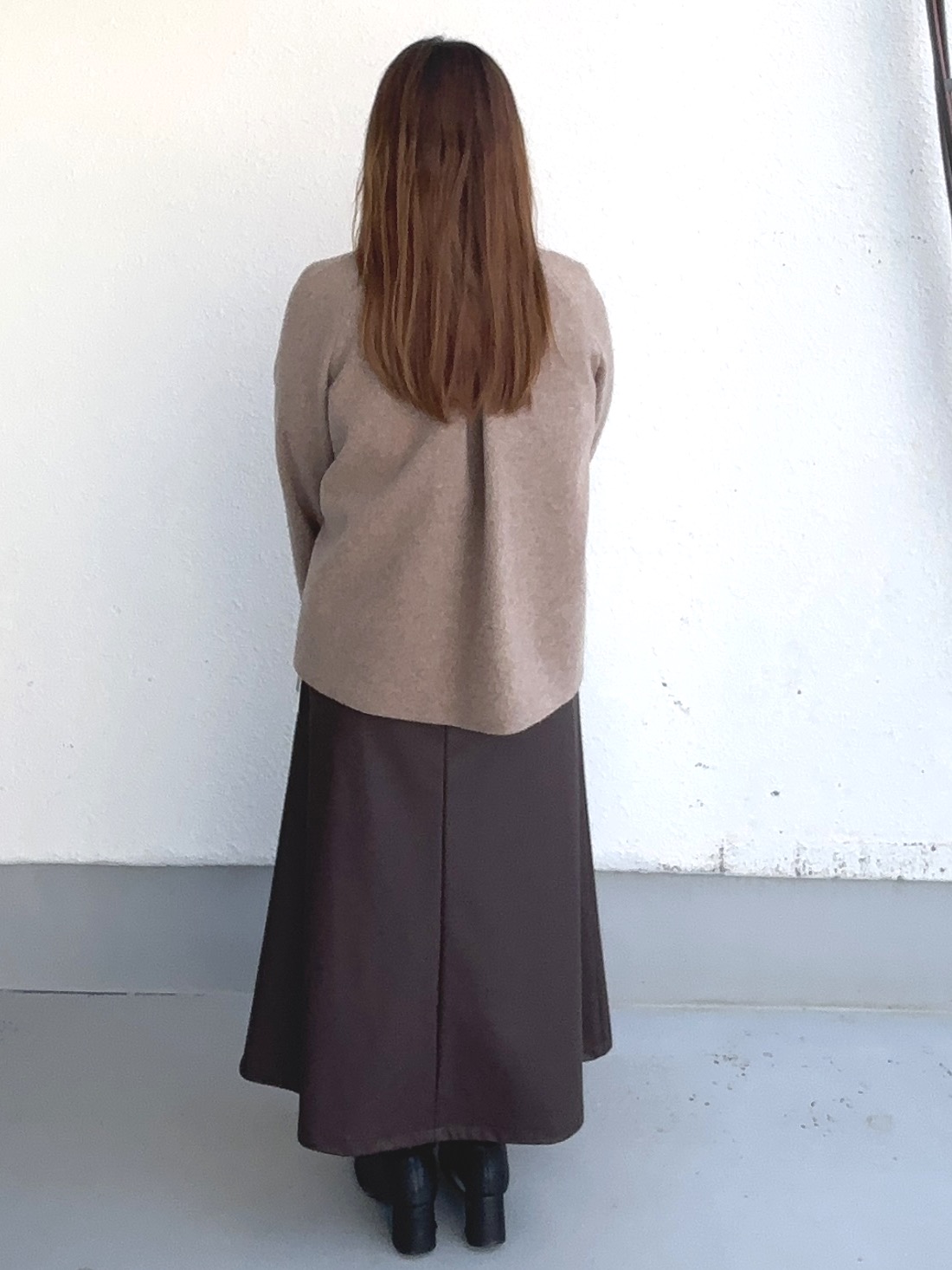 タマさんの「UNTITLED｜【軽アウター/ウール100】ウールショートコート」を使ったコーディネート