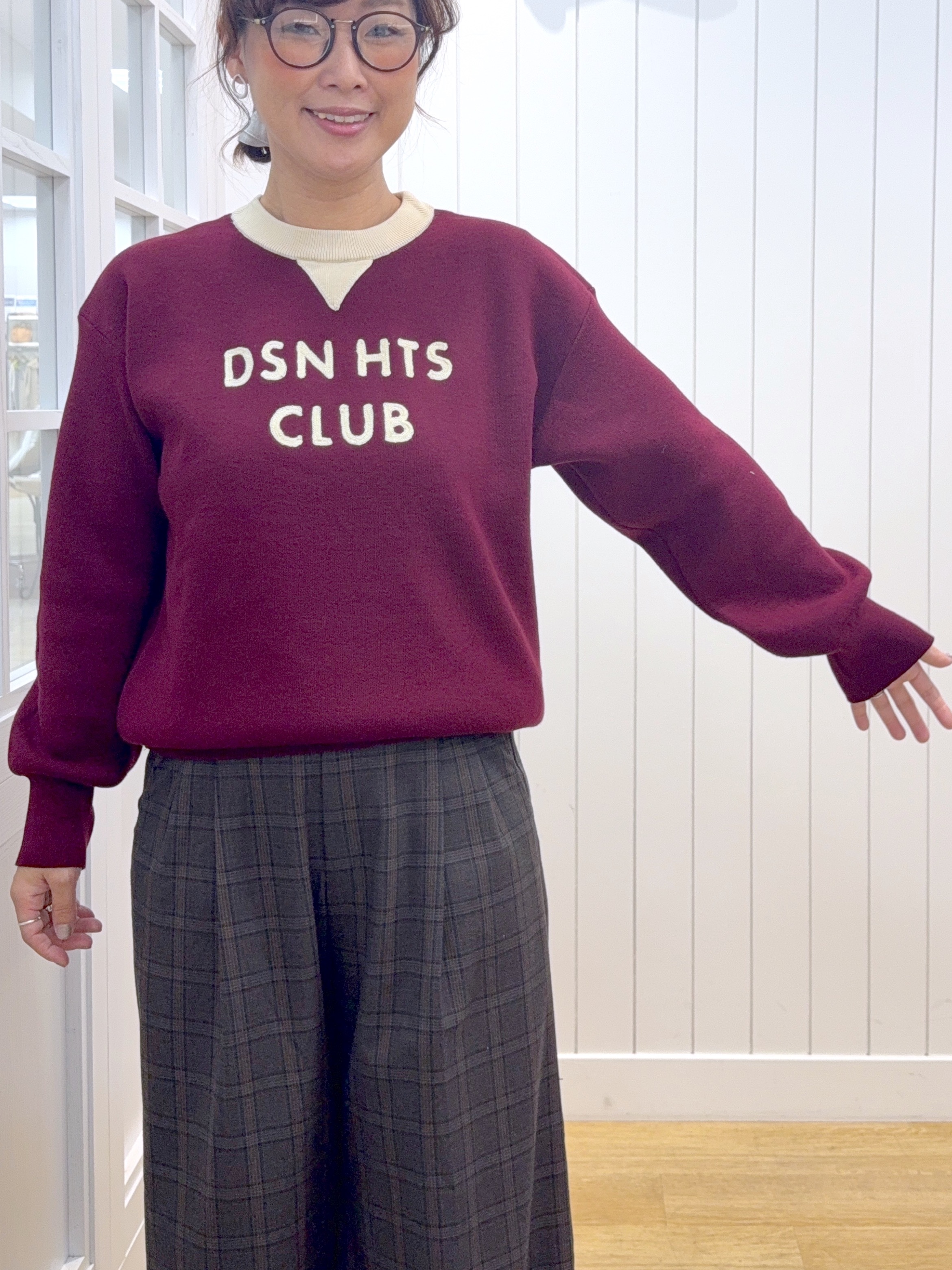 Osawaさんの「Dessin｜【セットアップ可/洗える】先染ウールライクチェック ダブルジャケット」を使ったコーディネート