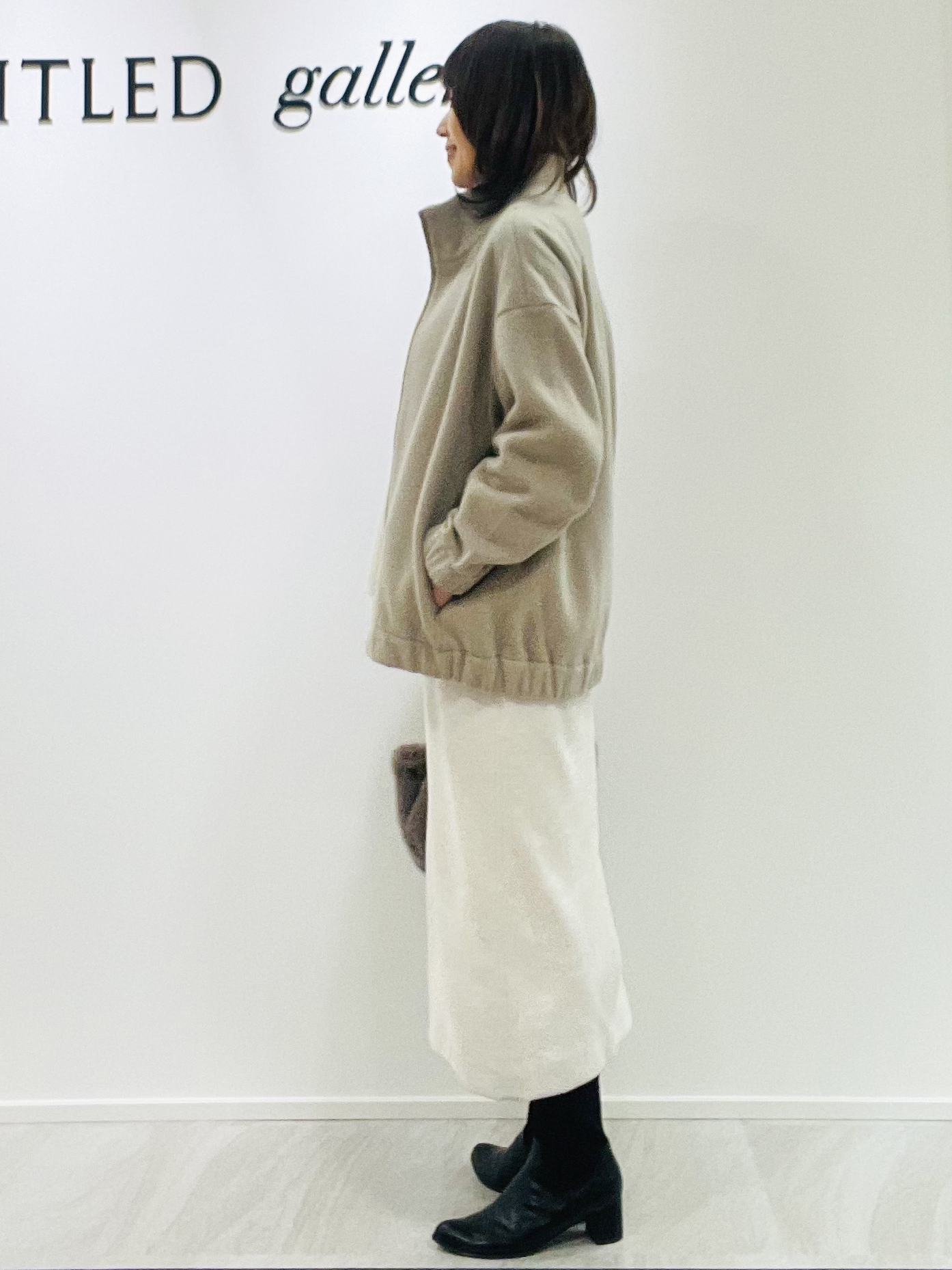 めいさんの「UNTITLED｜【軽アウター/きれいめスポーティ】スタンドカラージップコート」を使ったコーディネート