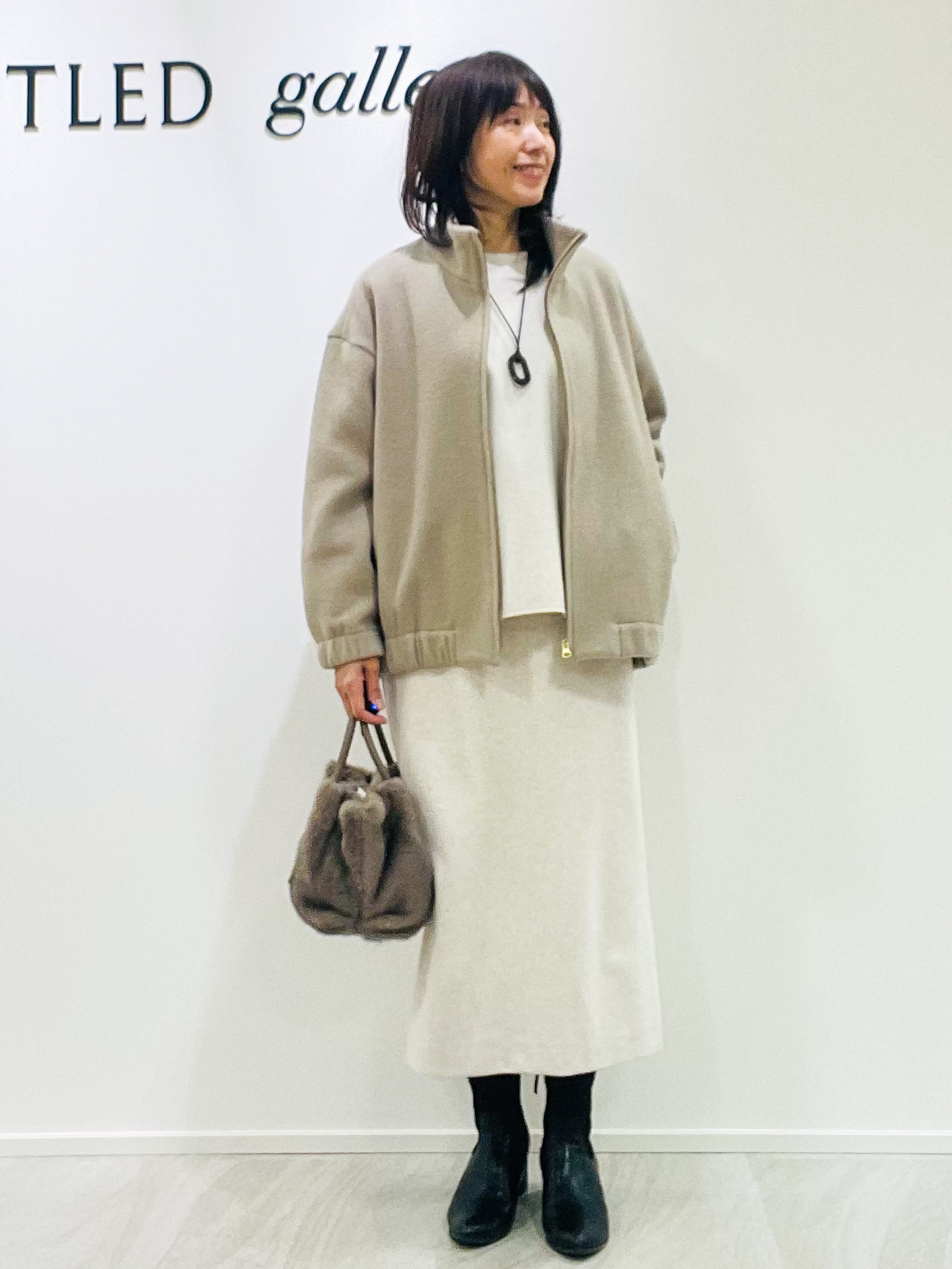 めいさんの「UNTITLED｜【軽アウター/きれいめスポーティ】スタンドカラージップコート」を使ったコーディネート