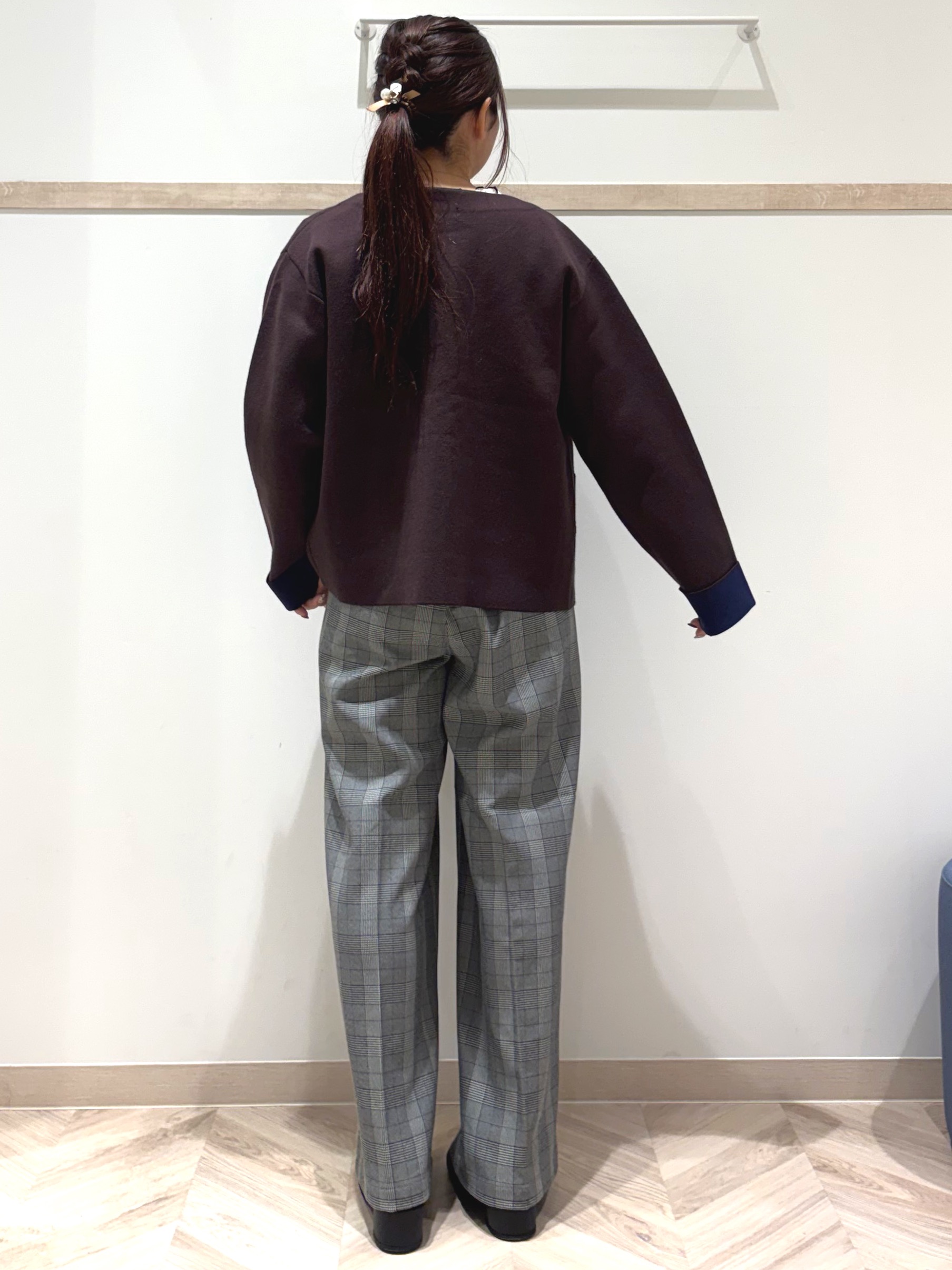 nanaさんの「SHOO･LA･RUE｜【洗濯機可】配色メロウで華やかに アソート楊柳トップス」を使ったコーディネート