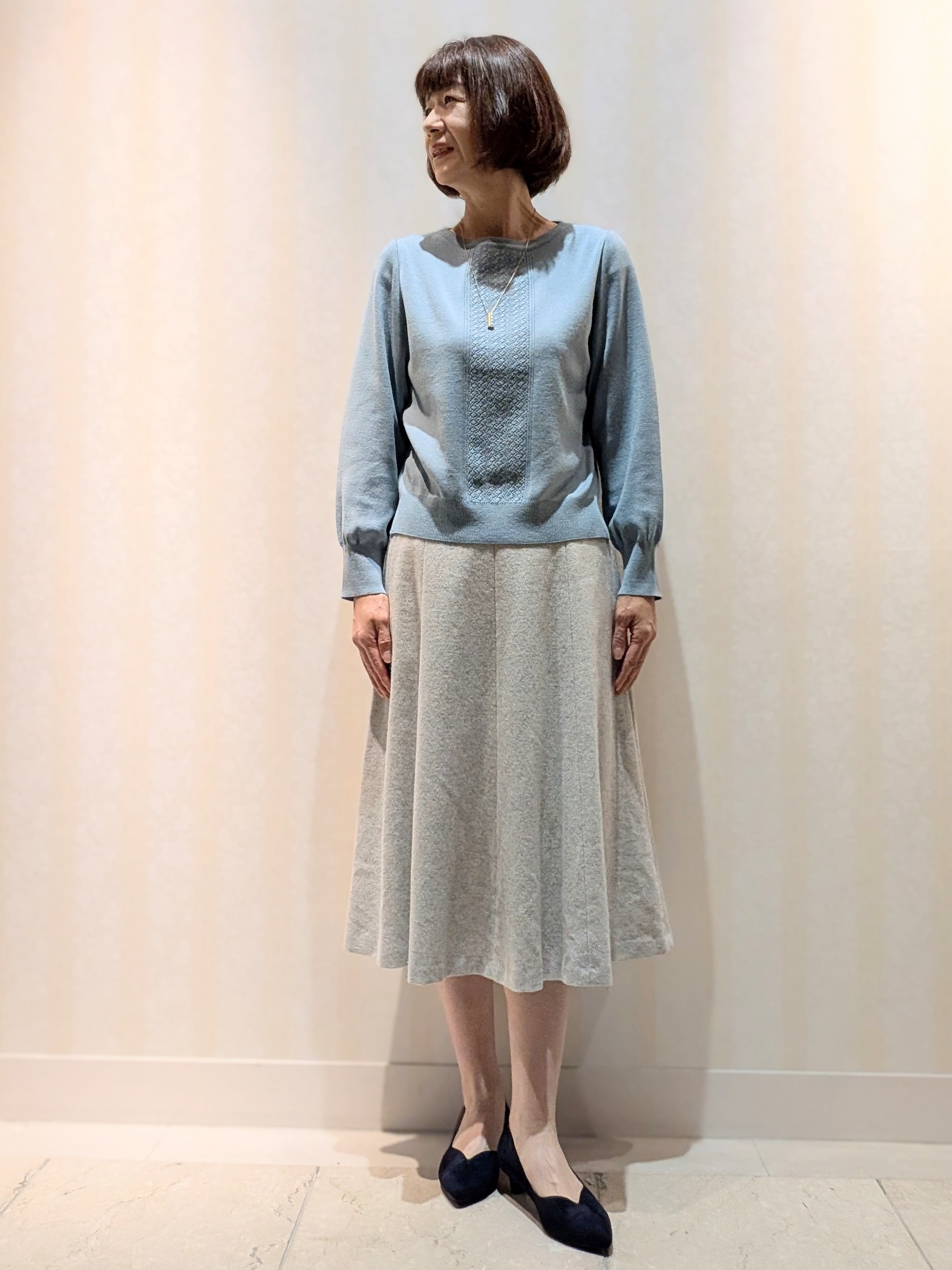 Ariさんの「Reflect｜【SS-4Lサイズ／セットアップ可】ペプラムデザイン テーラードジャケット」を使ったコーディネート