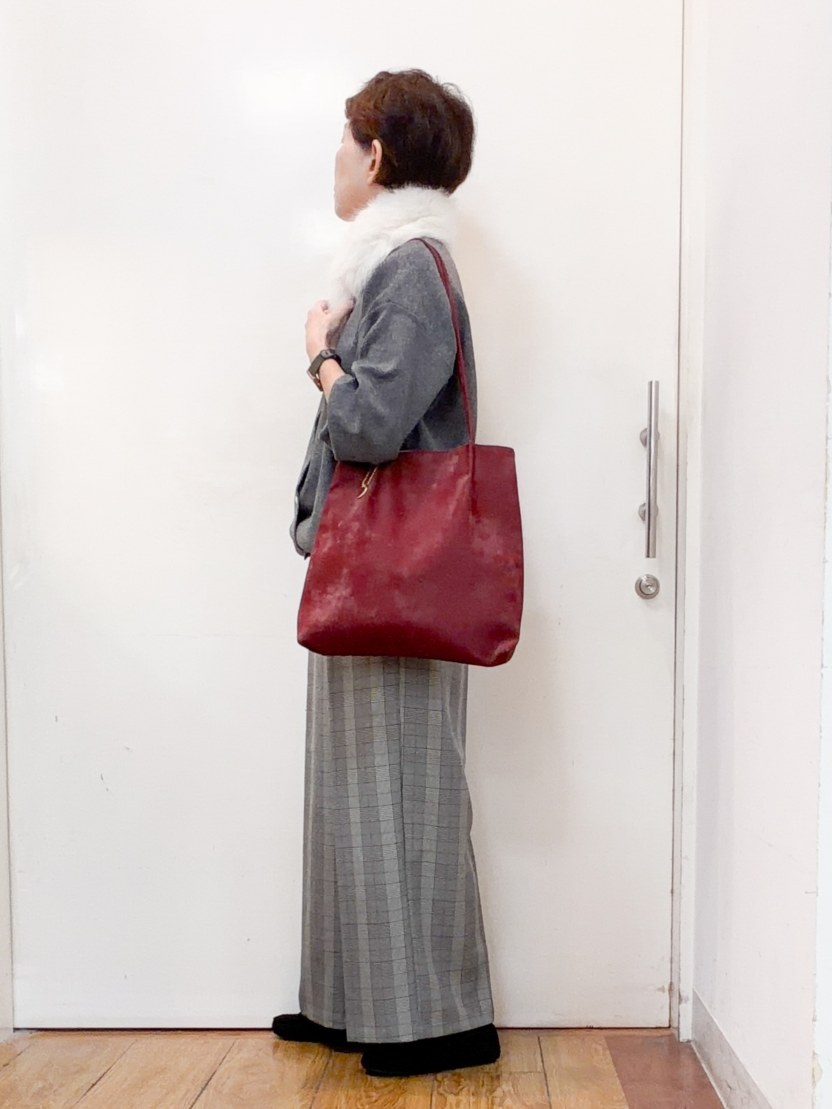 みぃさんの「SHOO･LA･RUE｜【セットアップ可/洗濯機可】軽やかに羽織れる スポンディッシュ ニットカーディガン」を使ったコーディネート