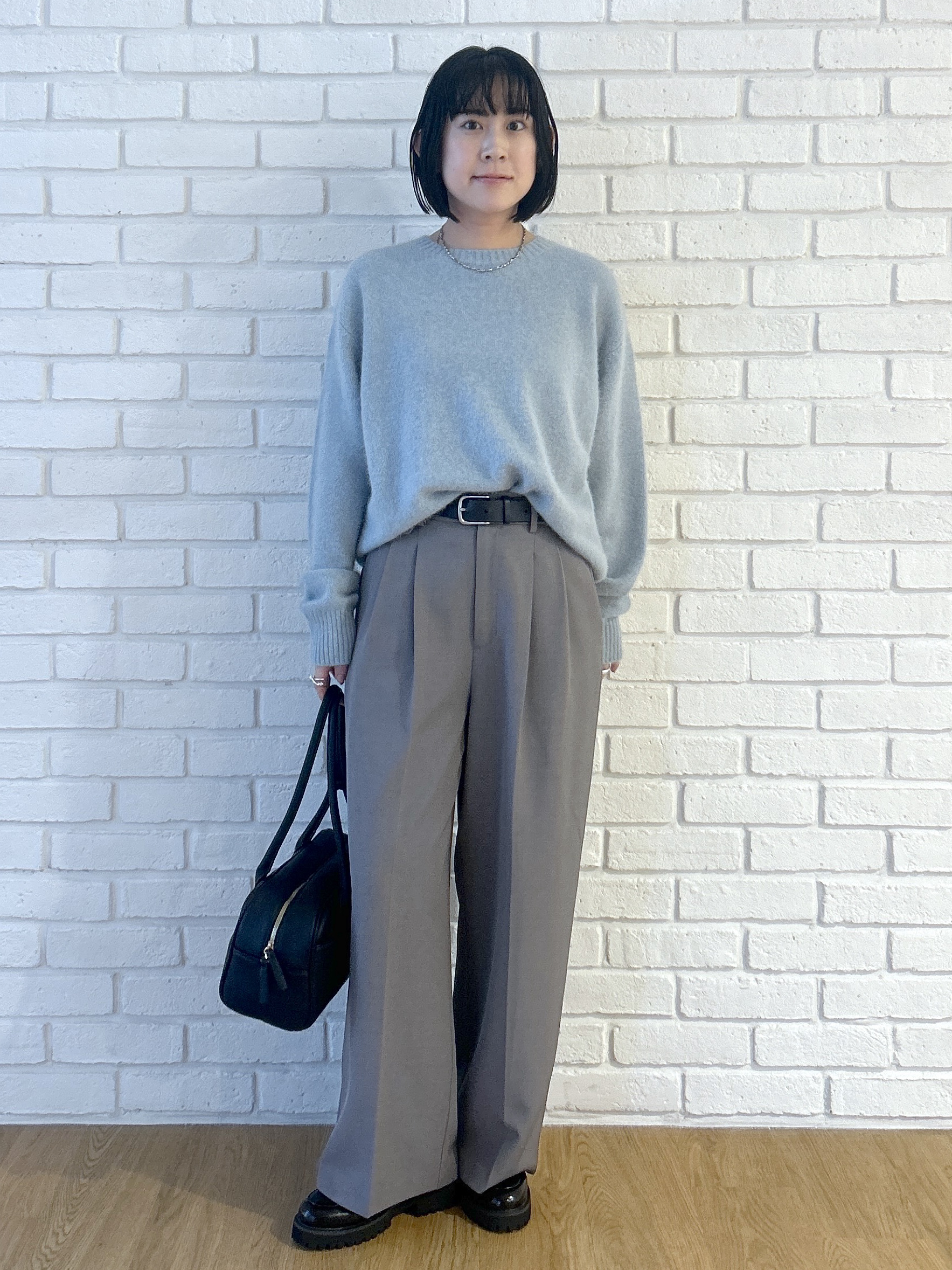 Hirokaさんの「Dessin｜ロングハンドルボストンバッグ」を使ったコーディネート
