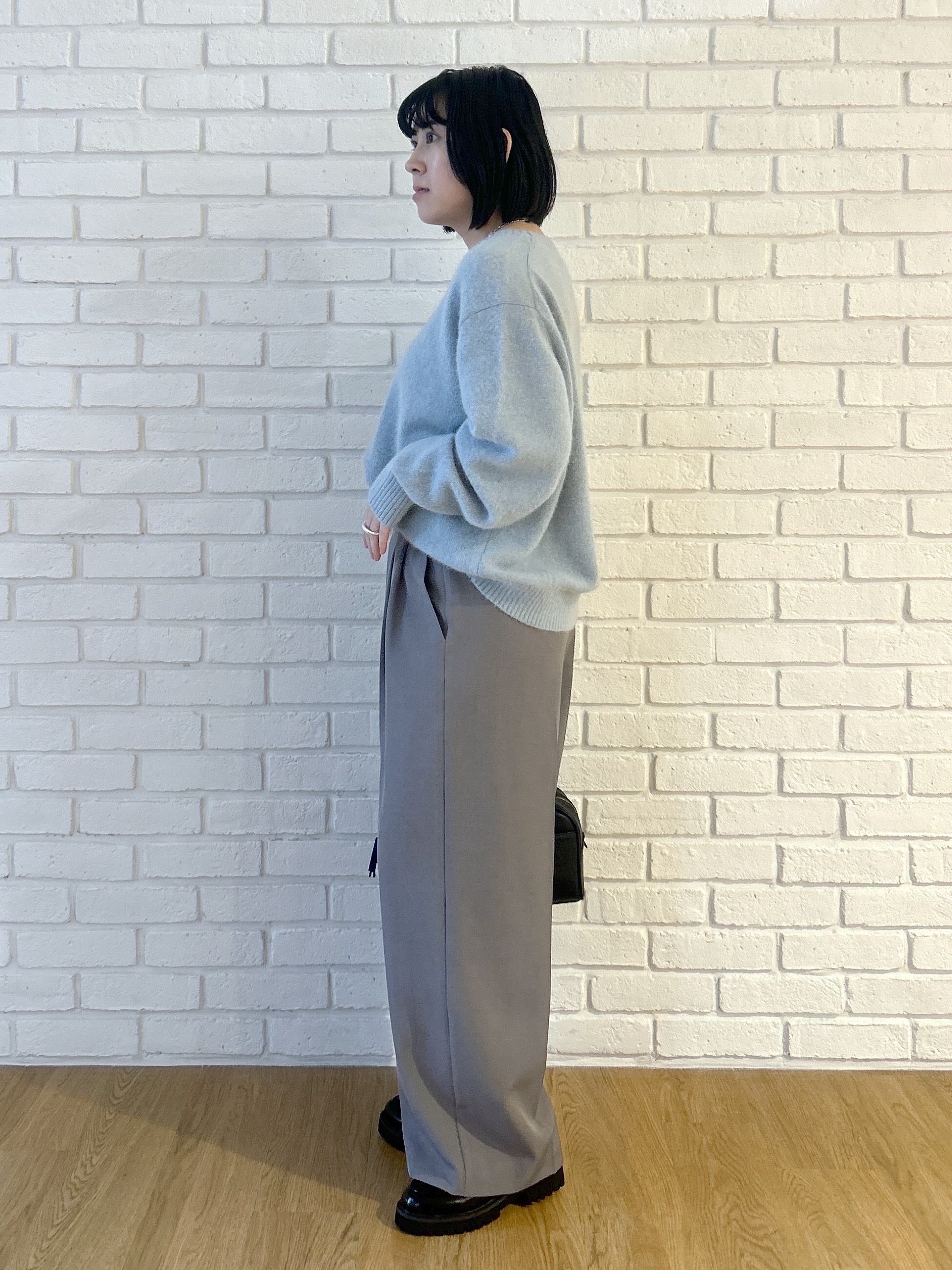 Hirokaさんの「Dessin｜ロングハンドルボストンバッグ」を使ったコーディネート