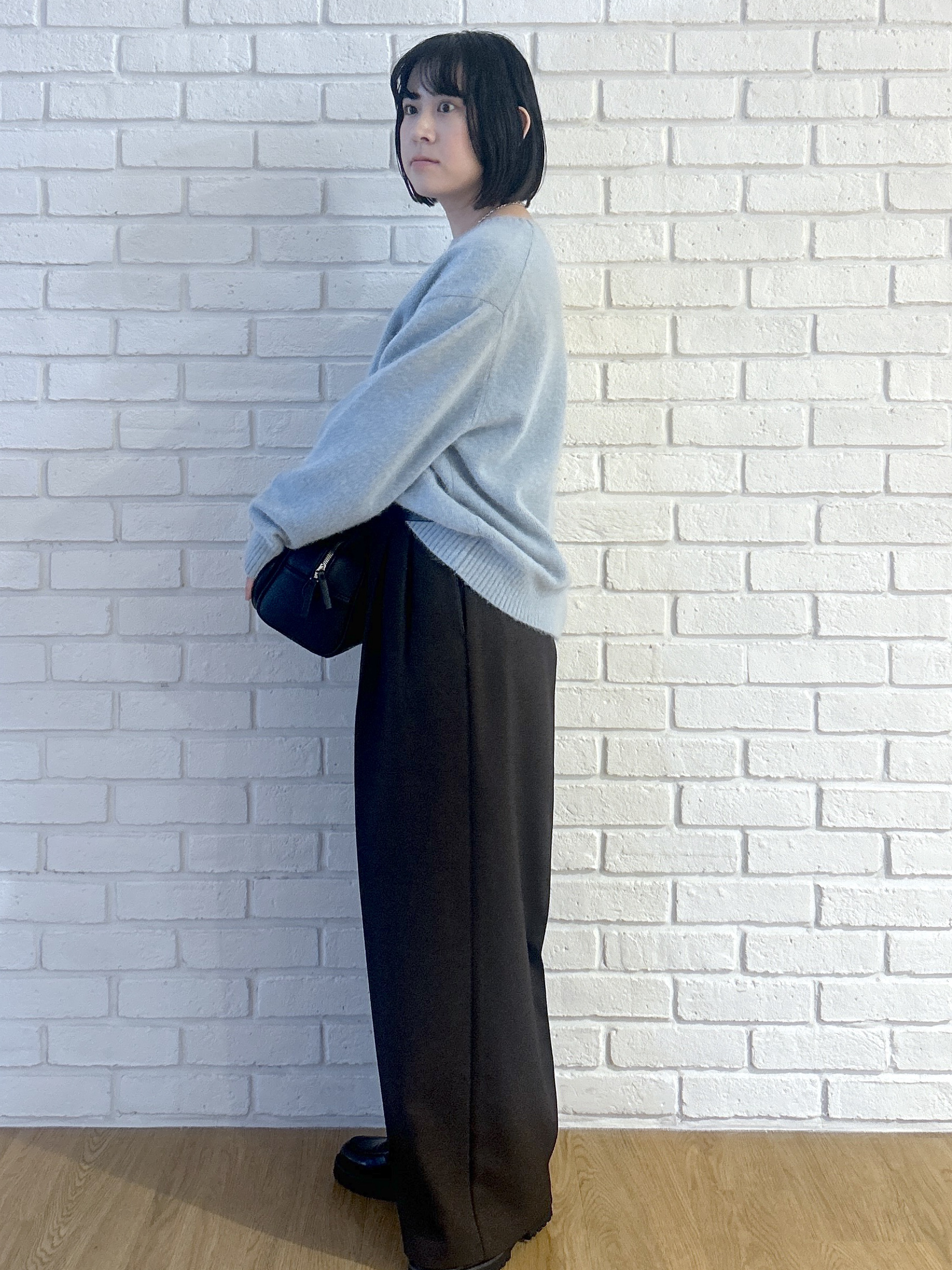 Hirokaさんの「Dessin｜ロングハンドルボストンバッグ」を使ったコーディネート