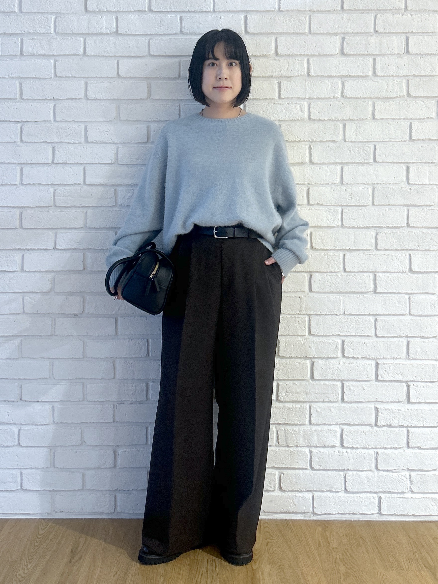 Hirokaさんの「Dessin｜ロングハンドルボストンバッグ」を使ったコーディネート