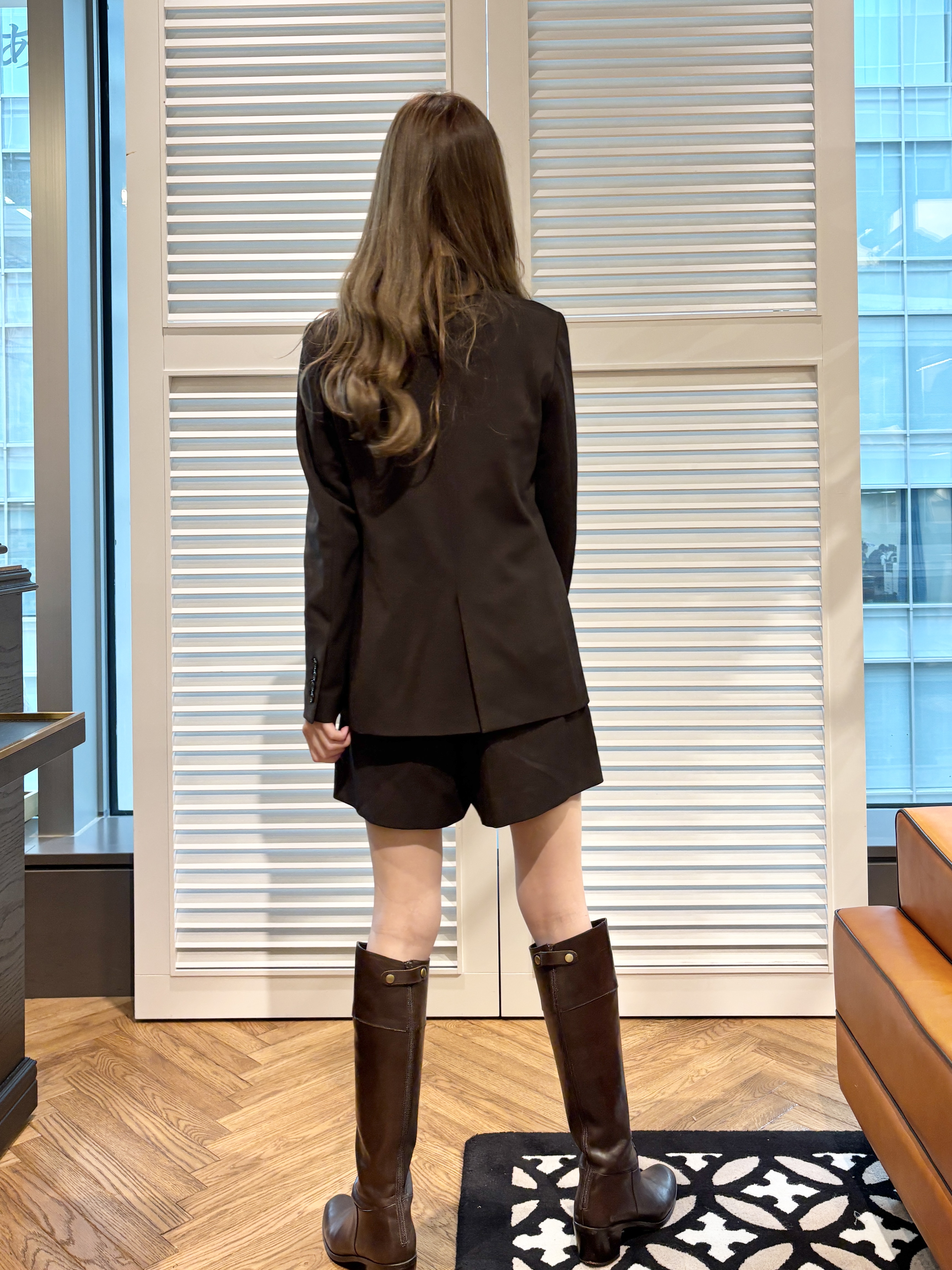 清水夏姫さんの「DRESSTERIOR｜【セットアップ可/温度調節】コンフォータブルショートパンツ」を使ったコーディネート