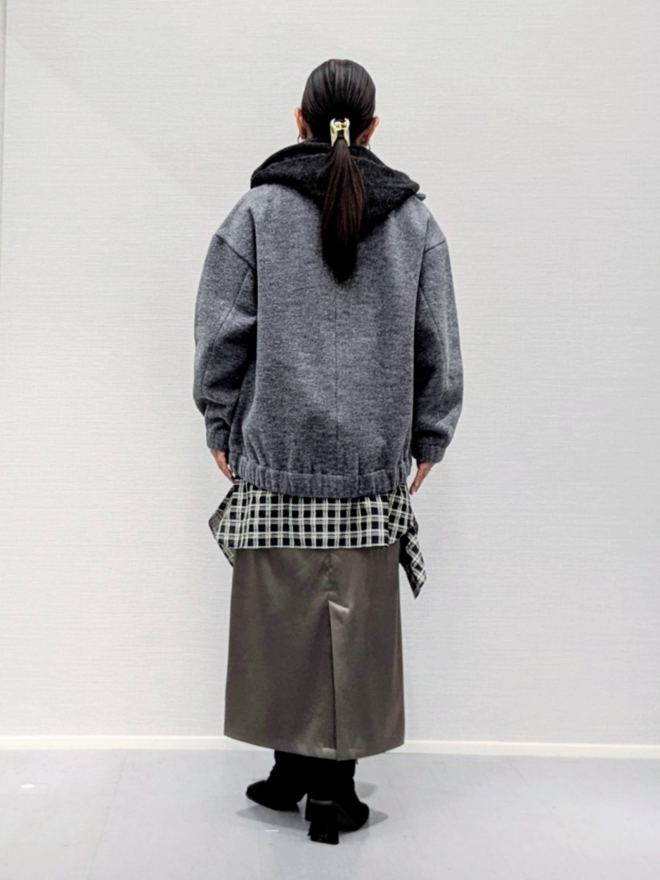 makkyさんの「UNTITLED｜【軽アウター/きれいめスポーティ】スタンドカラージップコート」を使ったコーディネート