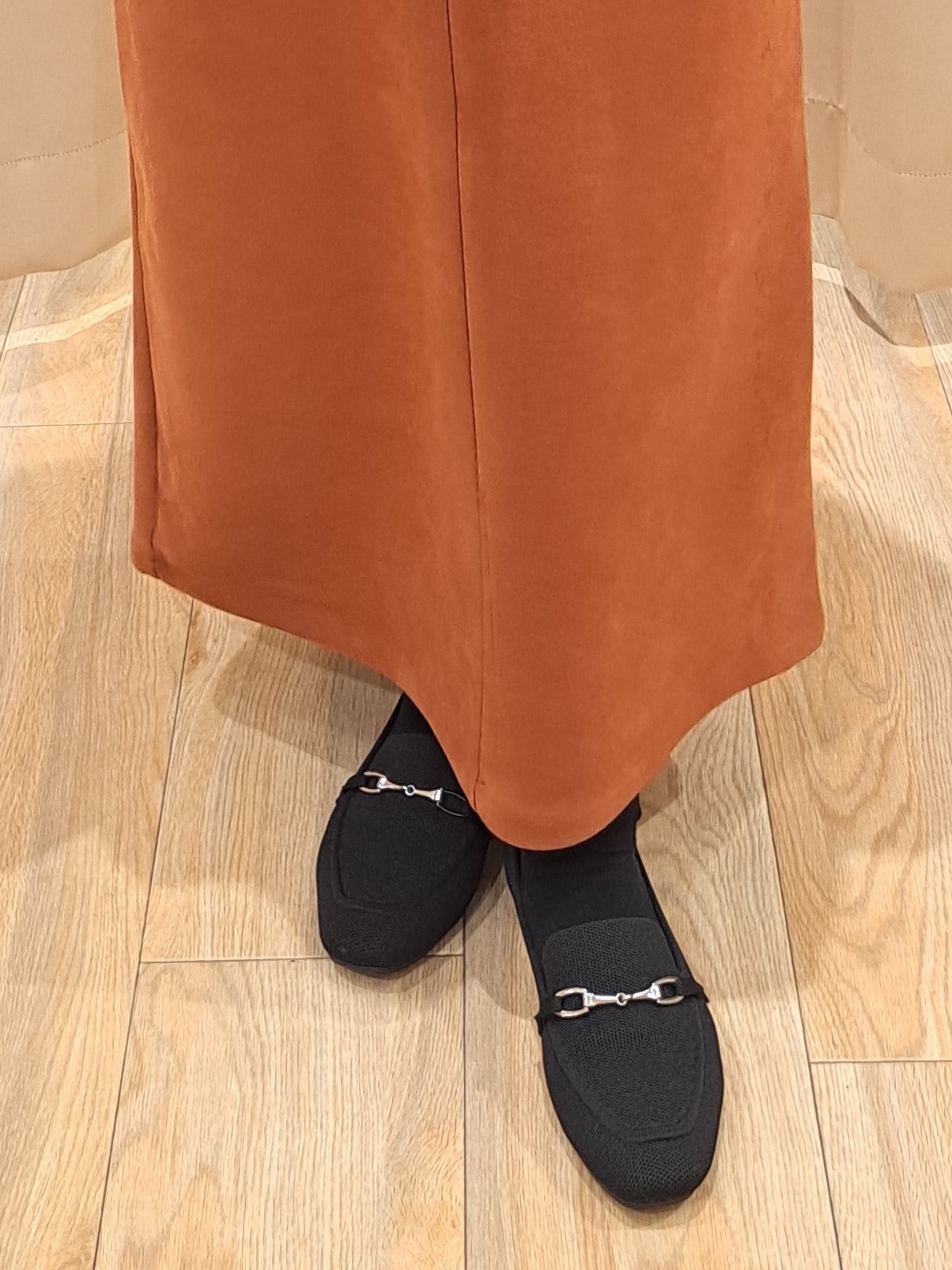 sho*さんの「SHOO･LA･RUE｜【S-LL/洗濯機可/前後2WAY】大人上品にきまる コーデュロイトップス」を使ったコーディネート