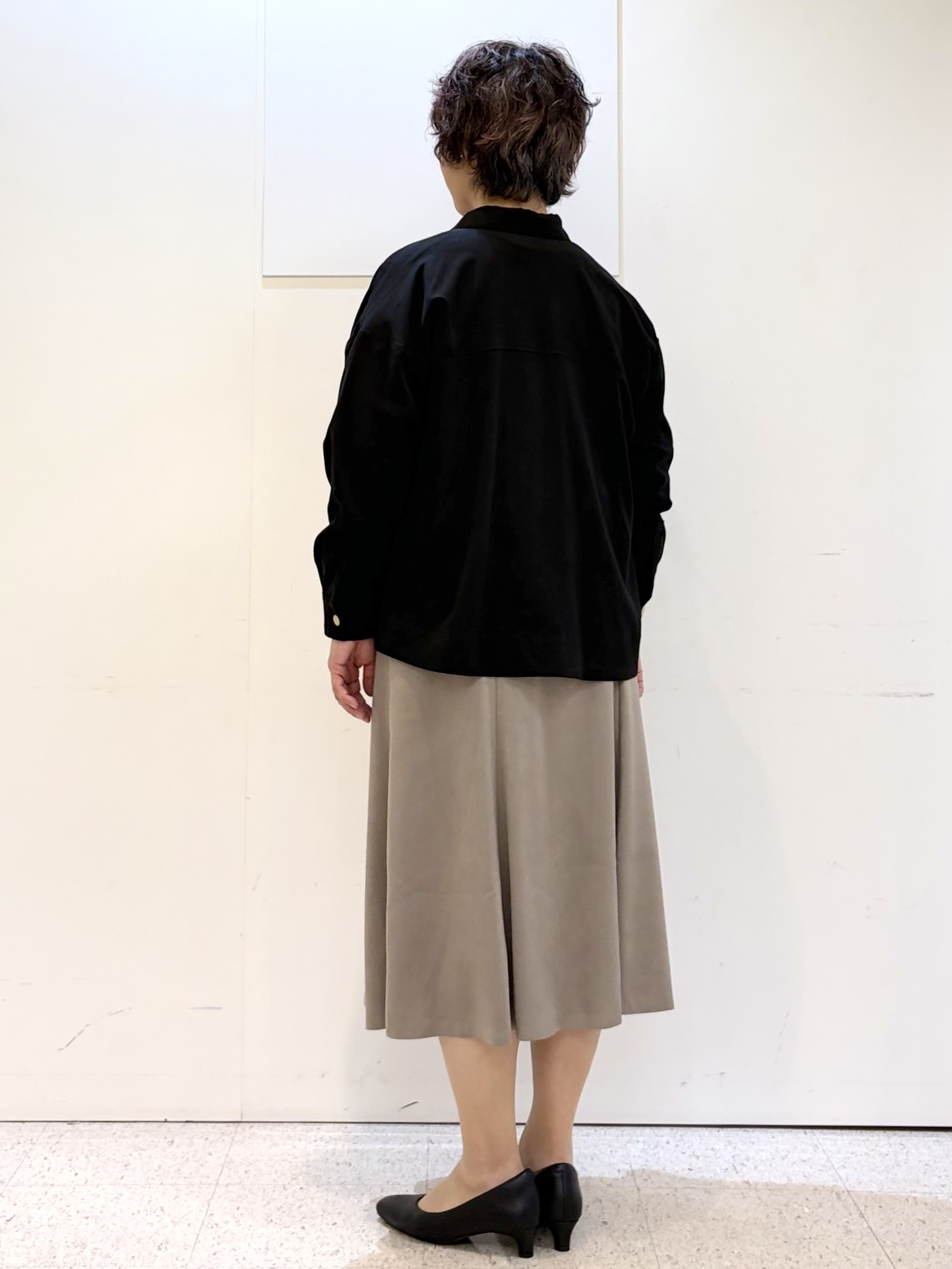 ヤスコさんの「Reflect｜【羽織◎】スエード調シャツ」を使ったコーディネート