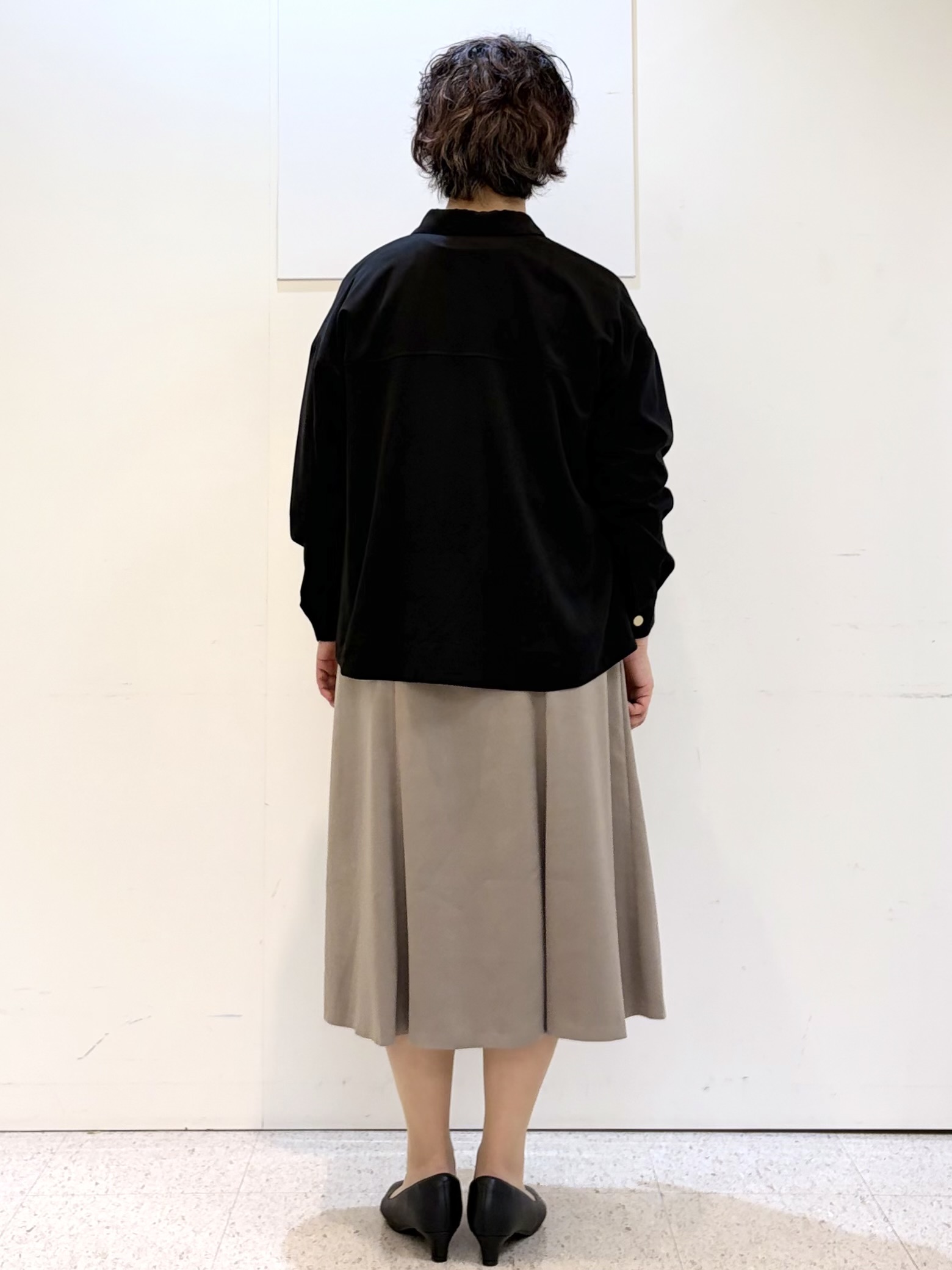 ヤスコさんの「Reflect｜【羽織◎】スエード調シャツ」を使ったコーディネート