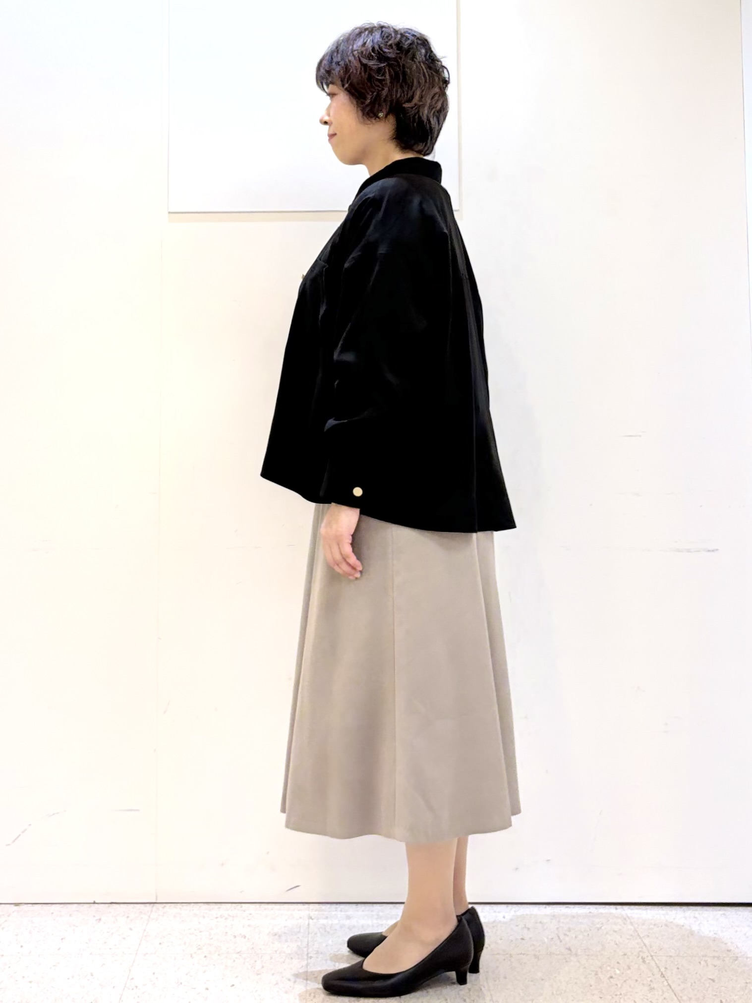 ヤスコさんの「Reflect｜【羽織◎】スエード調シャツ」を使ったコーディネート